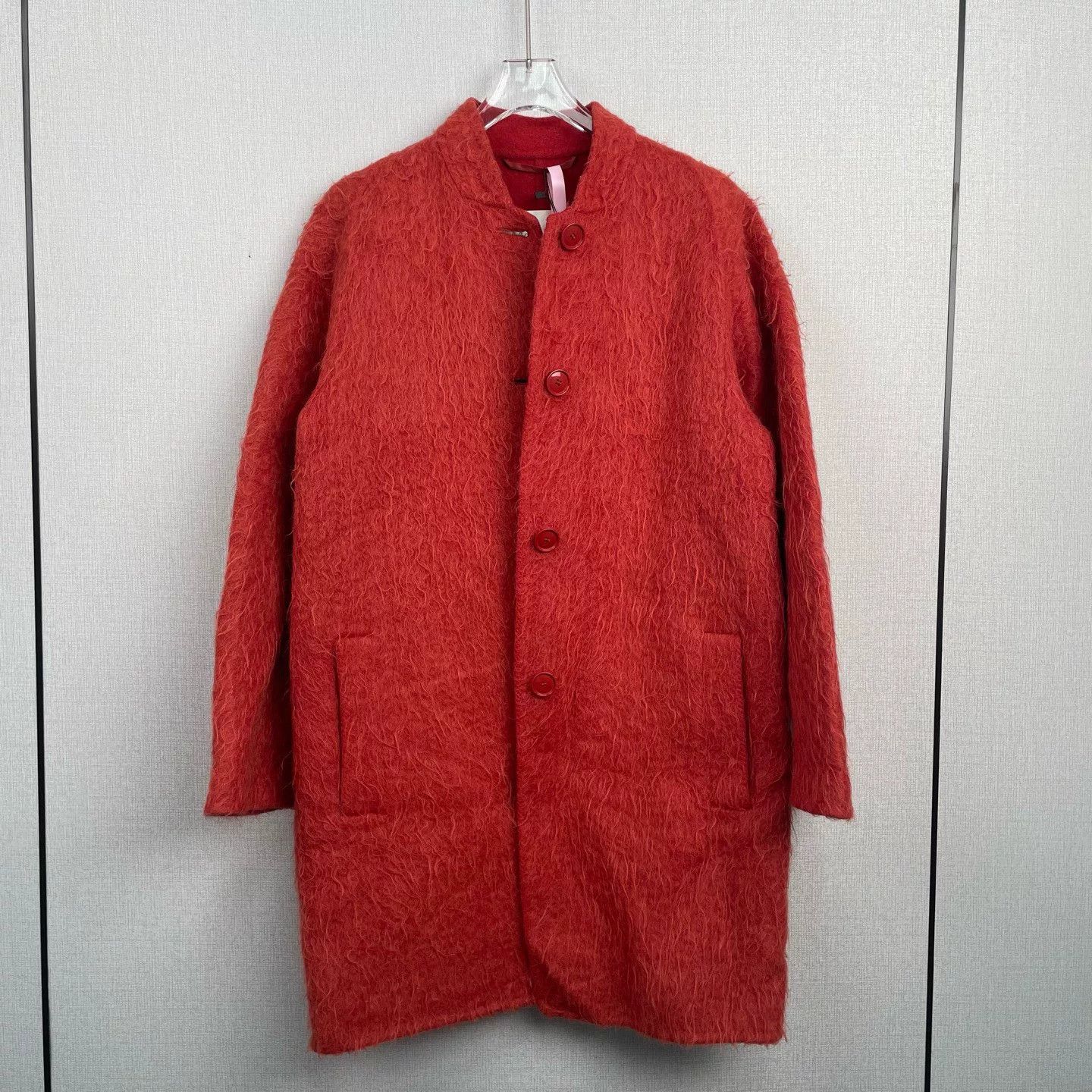 Max Mara red Maxmara coat for women Size US S / EU 44-46 / 1 - 1 Thumbnail