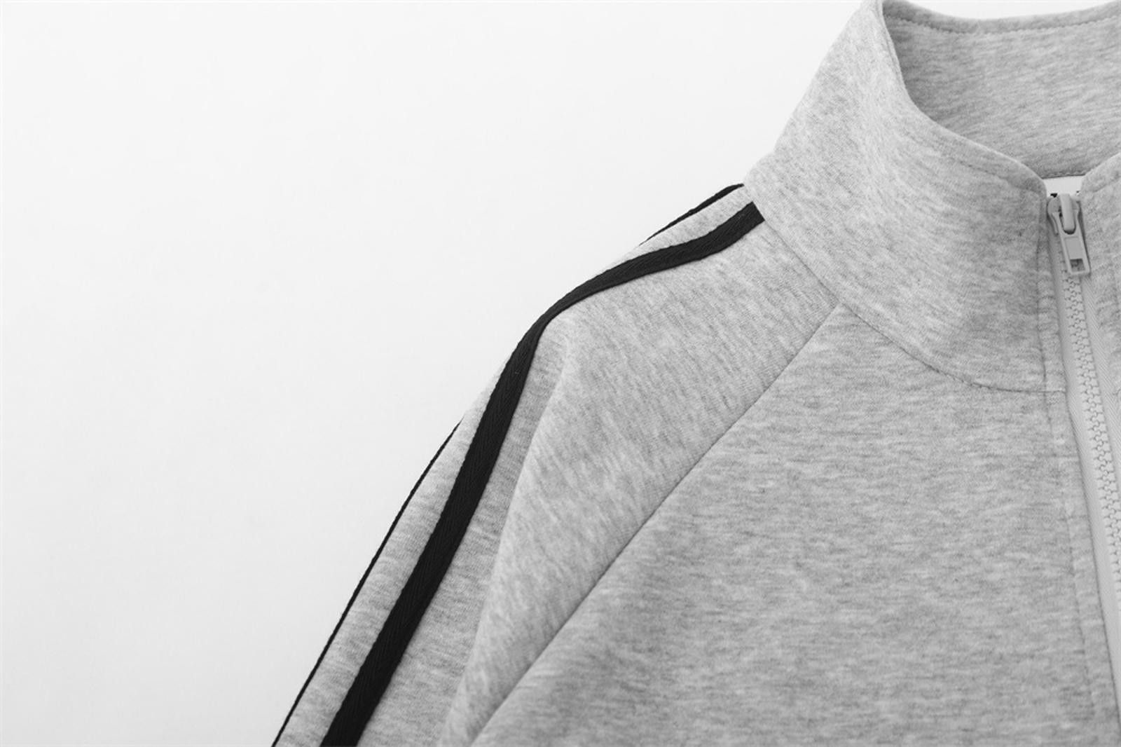 Other UNOFFICIAL Grey Half-Zip Sweatshirt Size US M / EU 48-50 / 2 - 3 Thumbnail