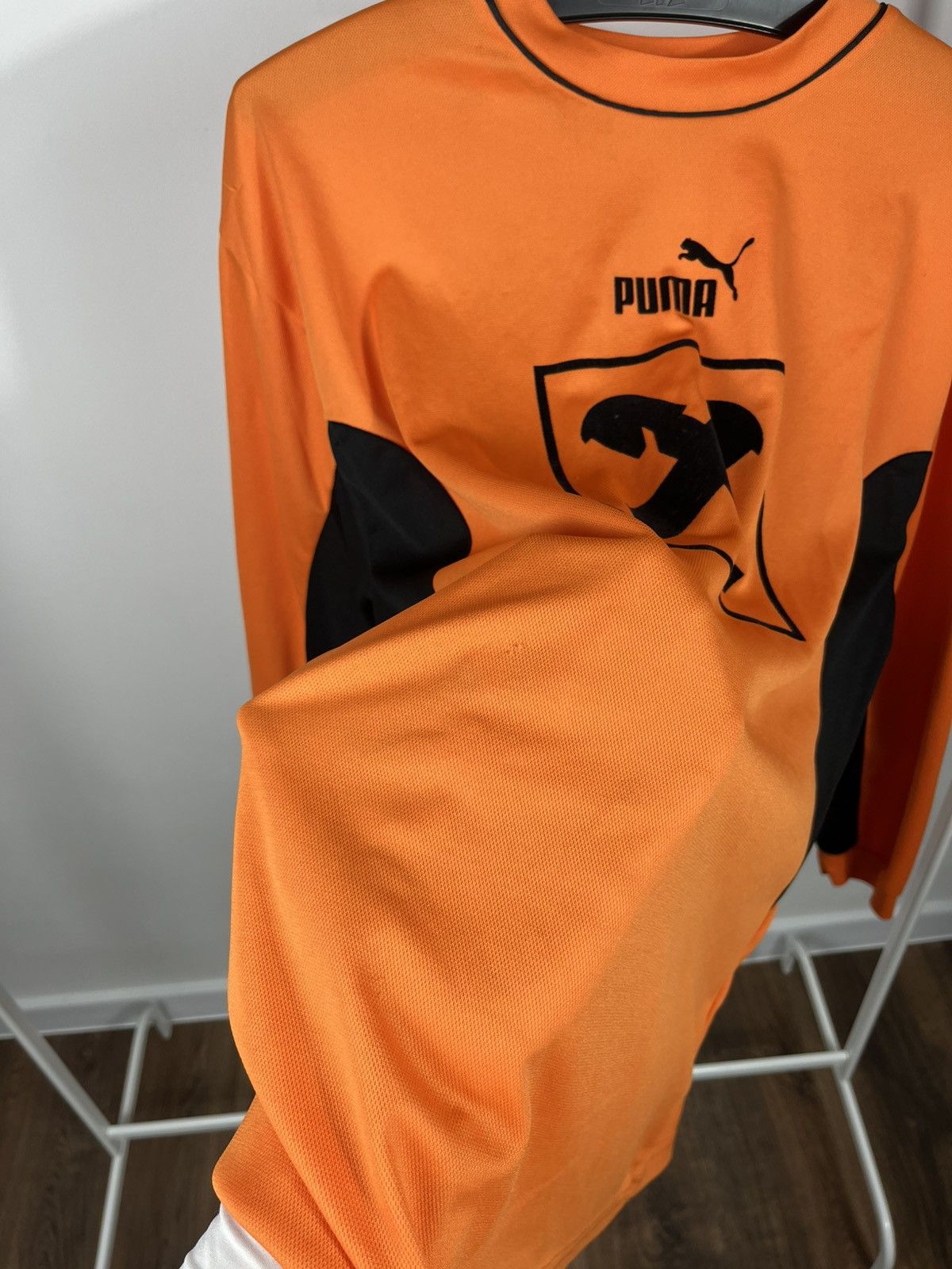Puma Puma Vintage Football Jersey Orange Long Sleeve Size M Size US M / EU 48-50 / 2 - 6 Thumbnail