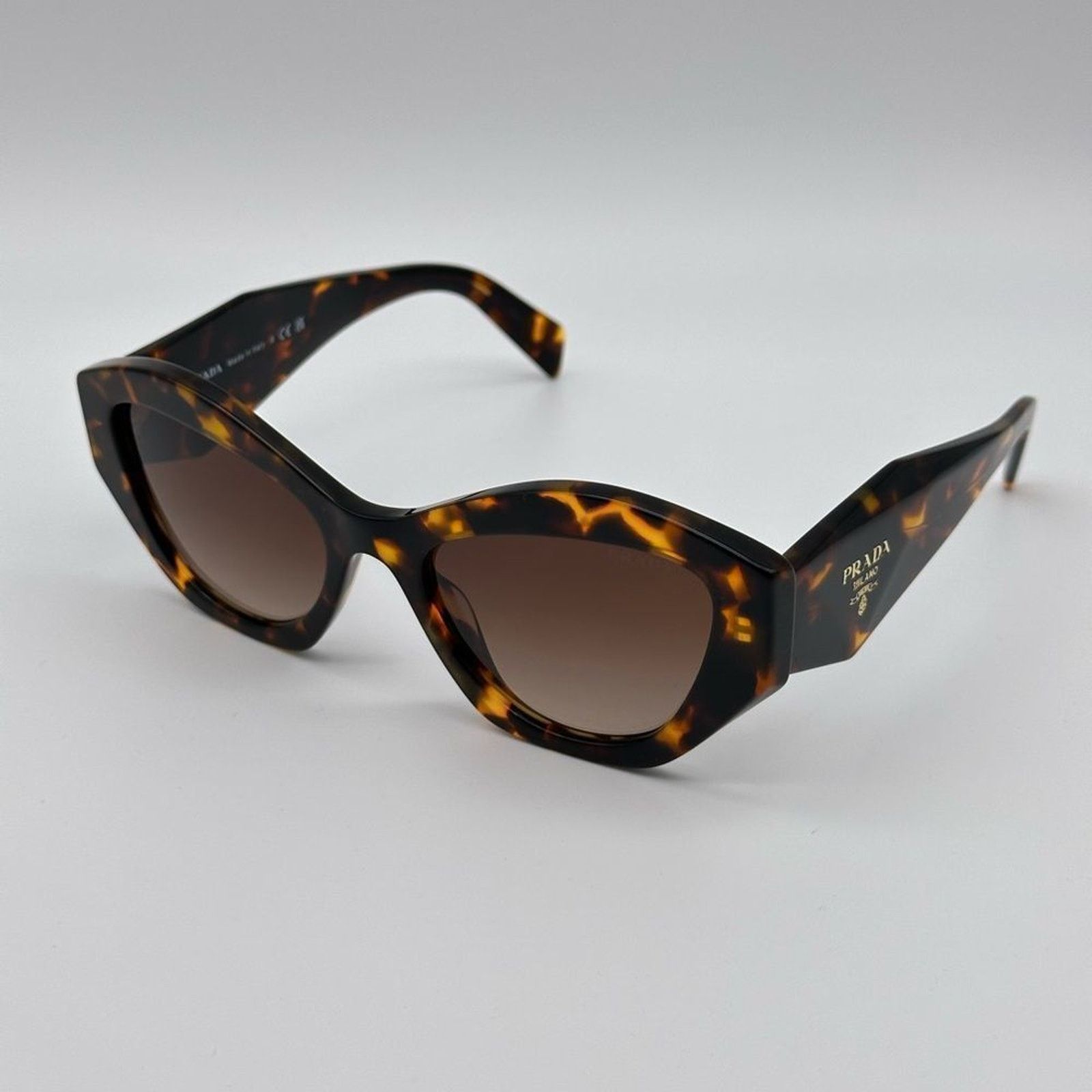 Prada NEW PRADA PR07YS VAU6S1 Honey Havana/Brown Gradient Women Size ONE SIZE - 3 Thumbnail