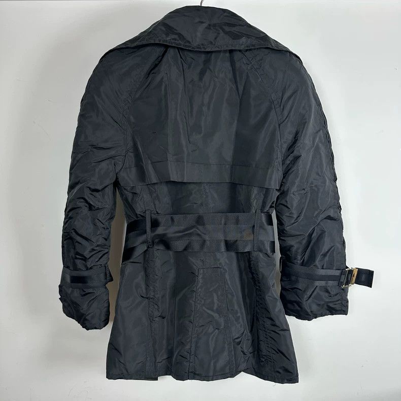 Gucci Gucci Black nylon double-breasted jacket 2504-Nextarrow Size S / US 4 / IT 40 - 2 Thumbnail