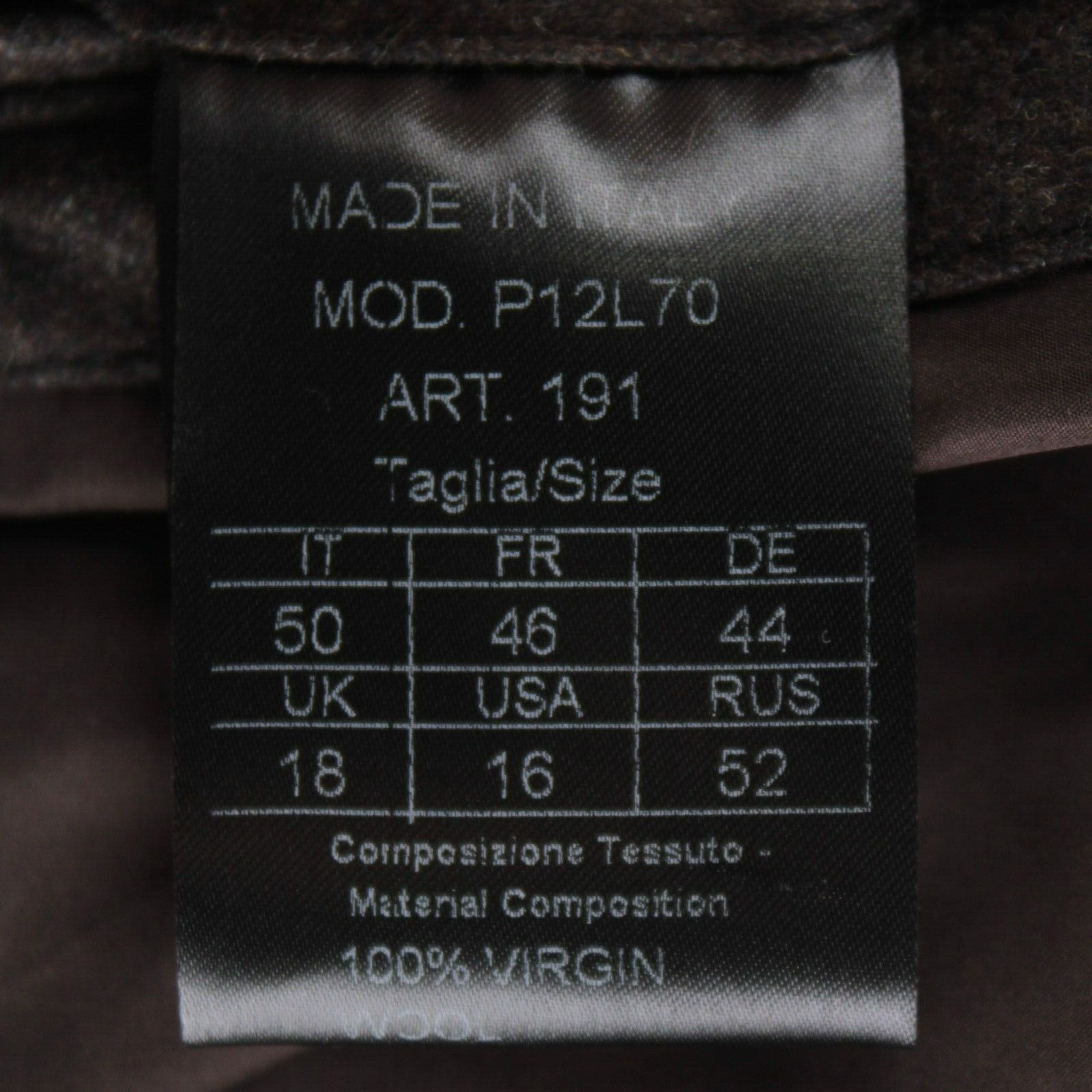 Other Di Bello Overshirt Size M US In Brown Wool Size US M / EU 48-50 / 2 - 8 Thumbnail