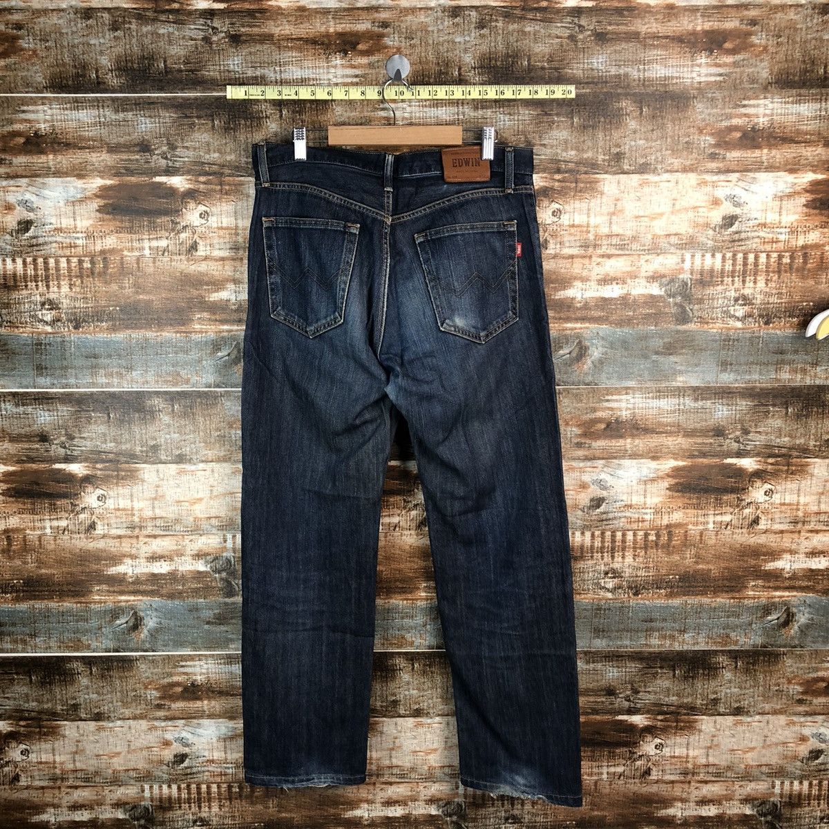 Edwin Edwin Blue faded Denim Pants #A1416 Size US 32 / EU 48 - 14 Thumbnail