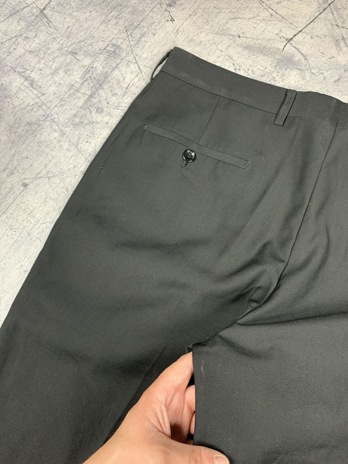 Kenzo × Vintage Vintage Kenzo Homme Formal Trousers Luxury Designer Size 36R - 8 Thumbnail