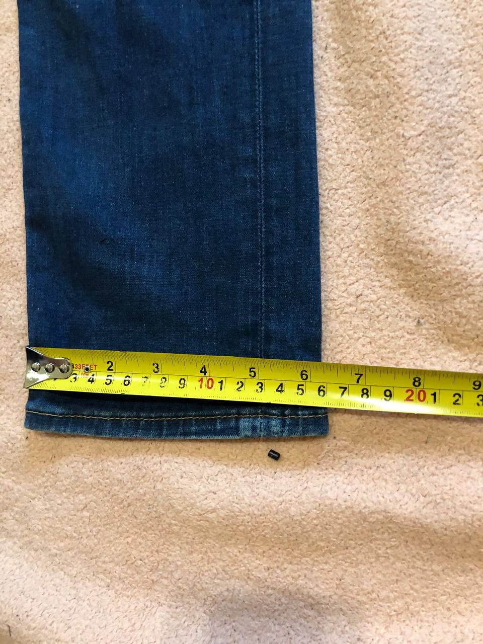 True Religion True Religion Jeans Dark Wash Skinny STREETWEAR Size 33" - 11 Thumbnail