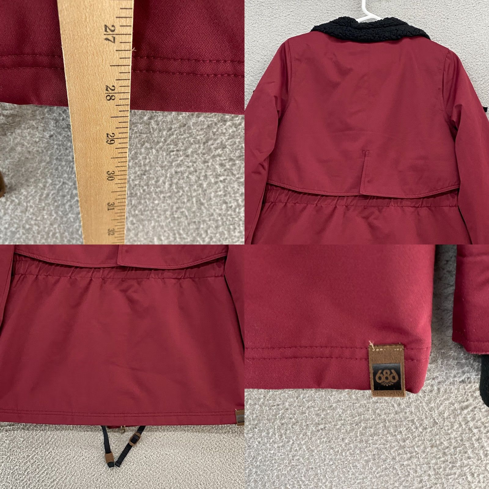 686 686 Parklan Totem Parka Jacket Womens M Red Logo Casual Travel Fall Winter 686 Parklan Totem Parka Jacket Womens M Red Logo Casual Travel Fall Winter Size M / US 6-8 / IT 42-44 - 8 Thumbnail