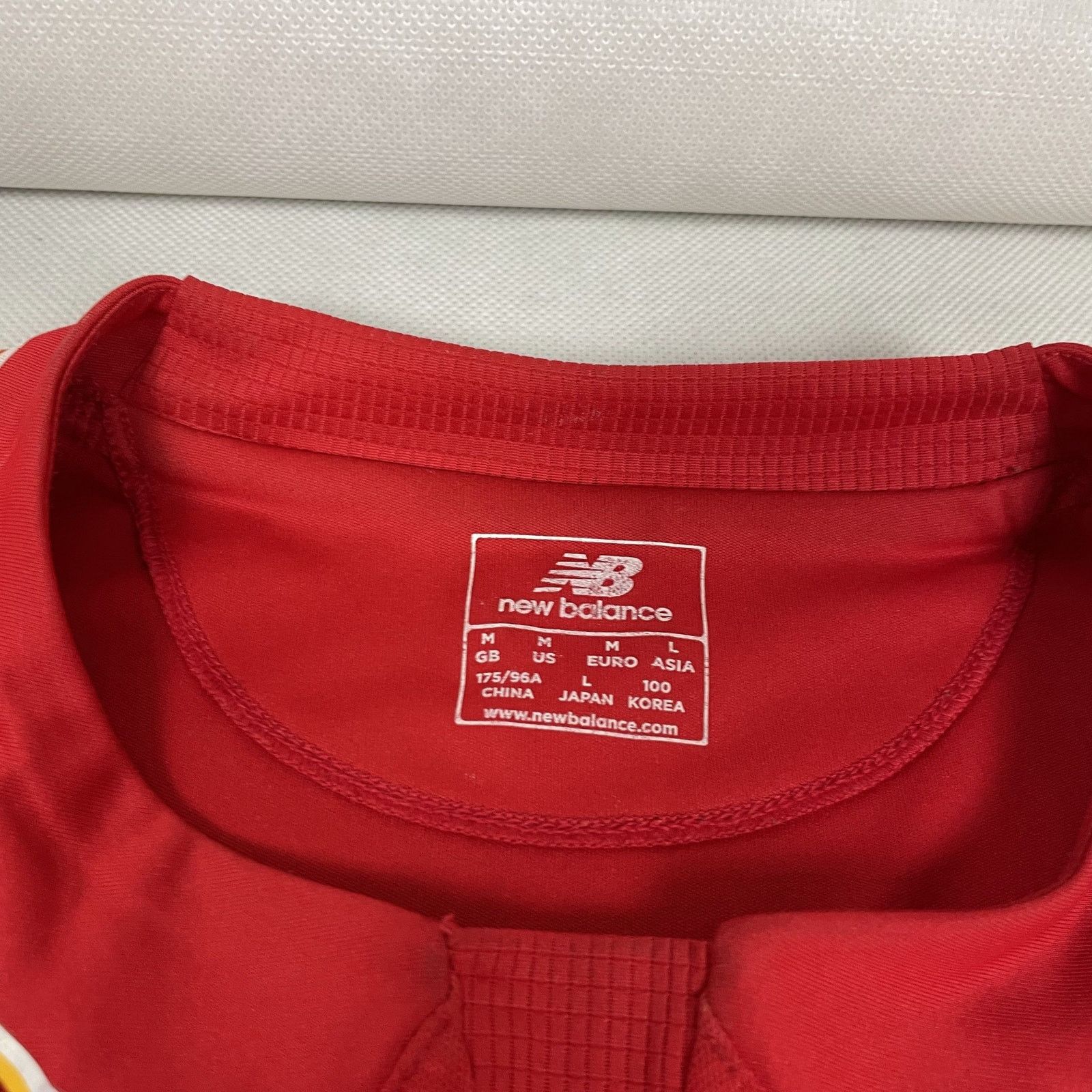 New Balance New Balance Men's Red Liverpool F.C. Football Jersey Medium Size US M / EU 48-50 / 2 - 8 Thumbnail