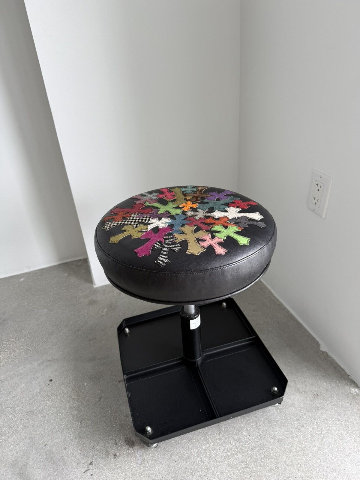 Chrome Hearts Rainbow Stool