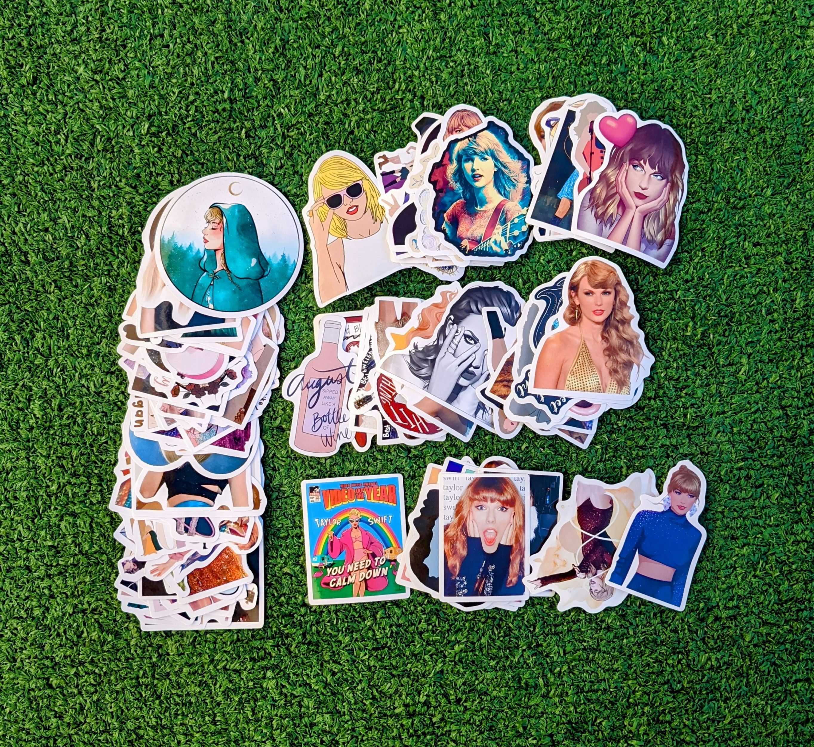 Designer Taylor Swift Swifties Nation Fan Assorted Decal Sticker Pack ...