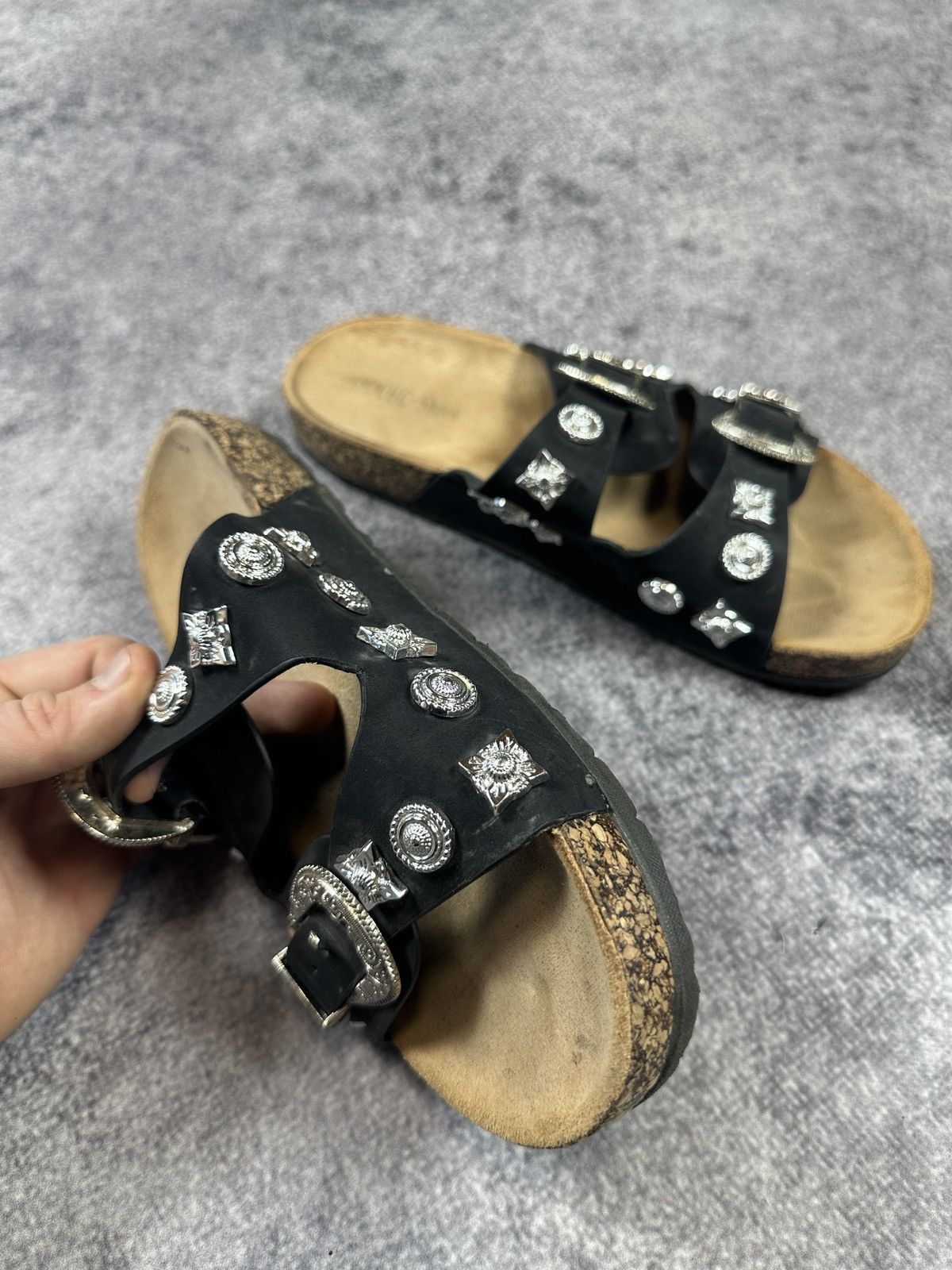 Other Y2K Vintage Opium Sandals Streetwear Style Rare 39 Alt Size US 9 / IT 39 - 4 Thumbnail