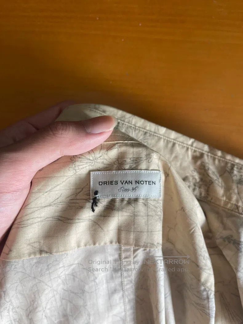 Dries Van Noten Dries Van Noten size:36 A grey meticulous painting shirt Size S / US 4 / IT 40 - 2 Thumbnail