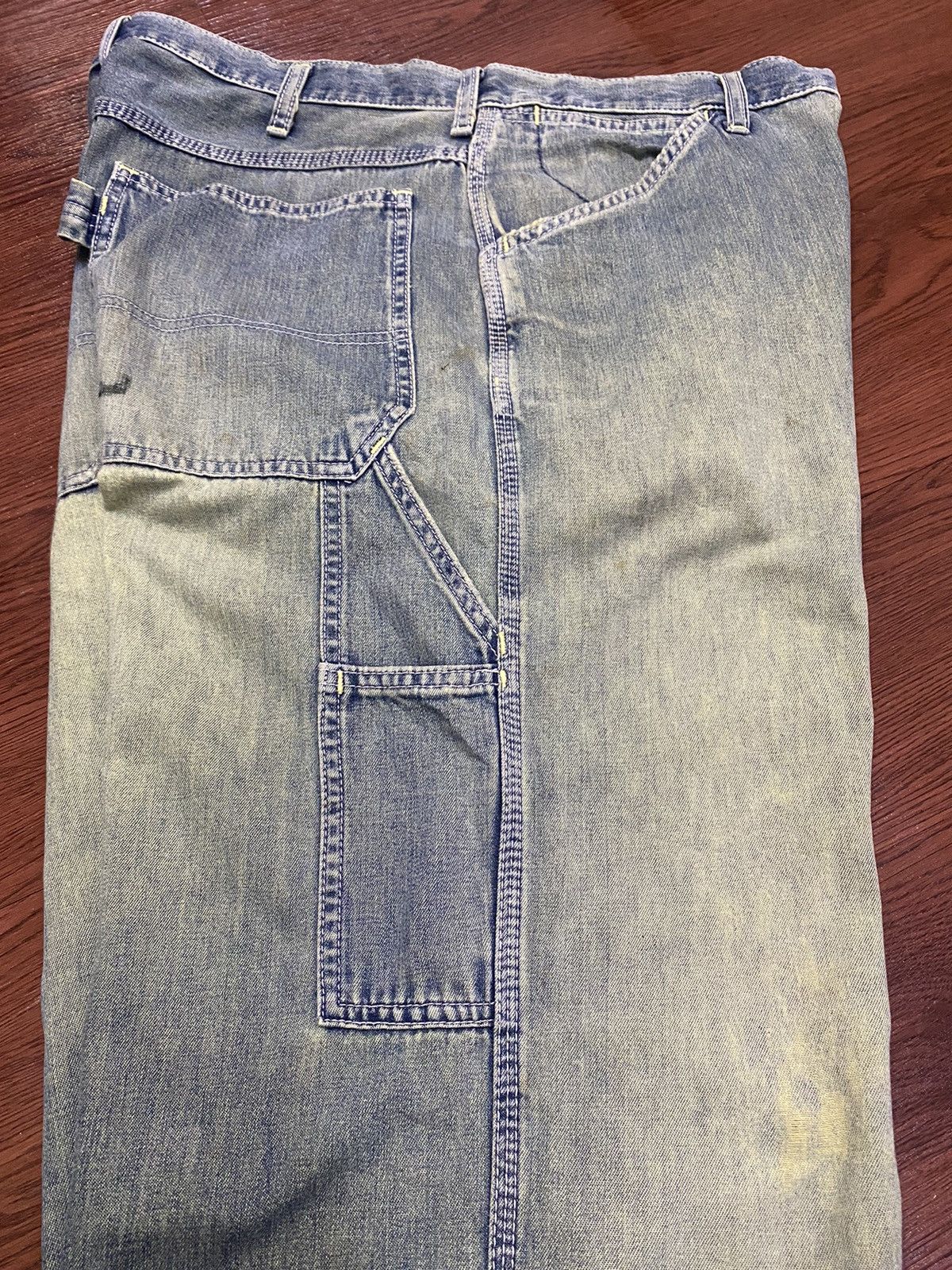 Wrangler Vintage Wrangler Mud Wash Carpenter Baggy Jeans Size US 34 / EU 50 - 8 Thumbnail