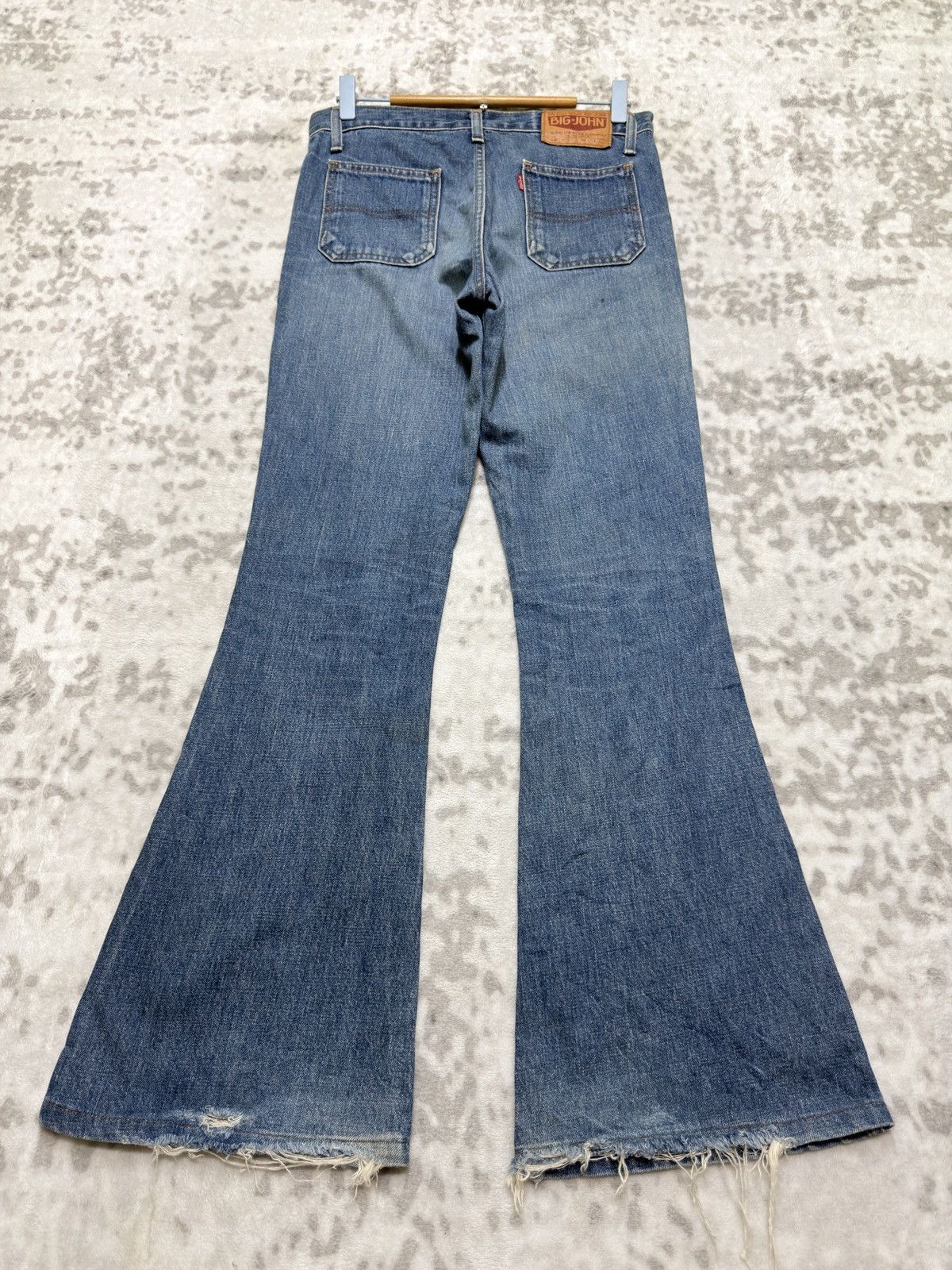 Big John Vintage Big John Bush Pant Flare Jeans Japan Bell Bottom Size US 29 - 2 Thumbnail