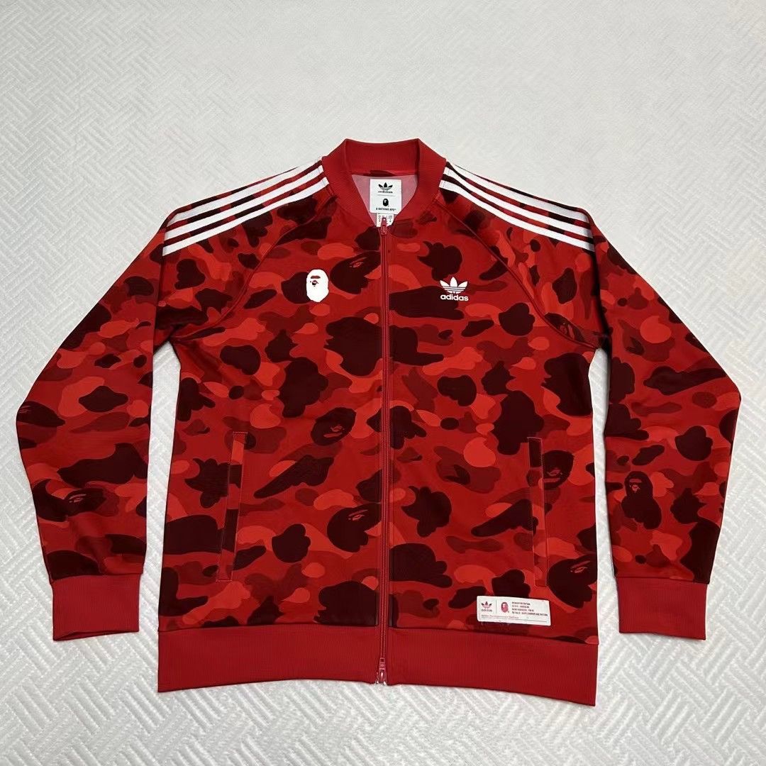 Bape adidas track jacket hotsell