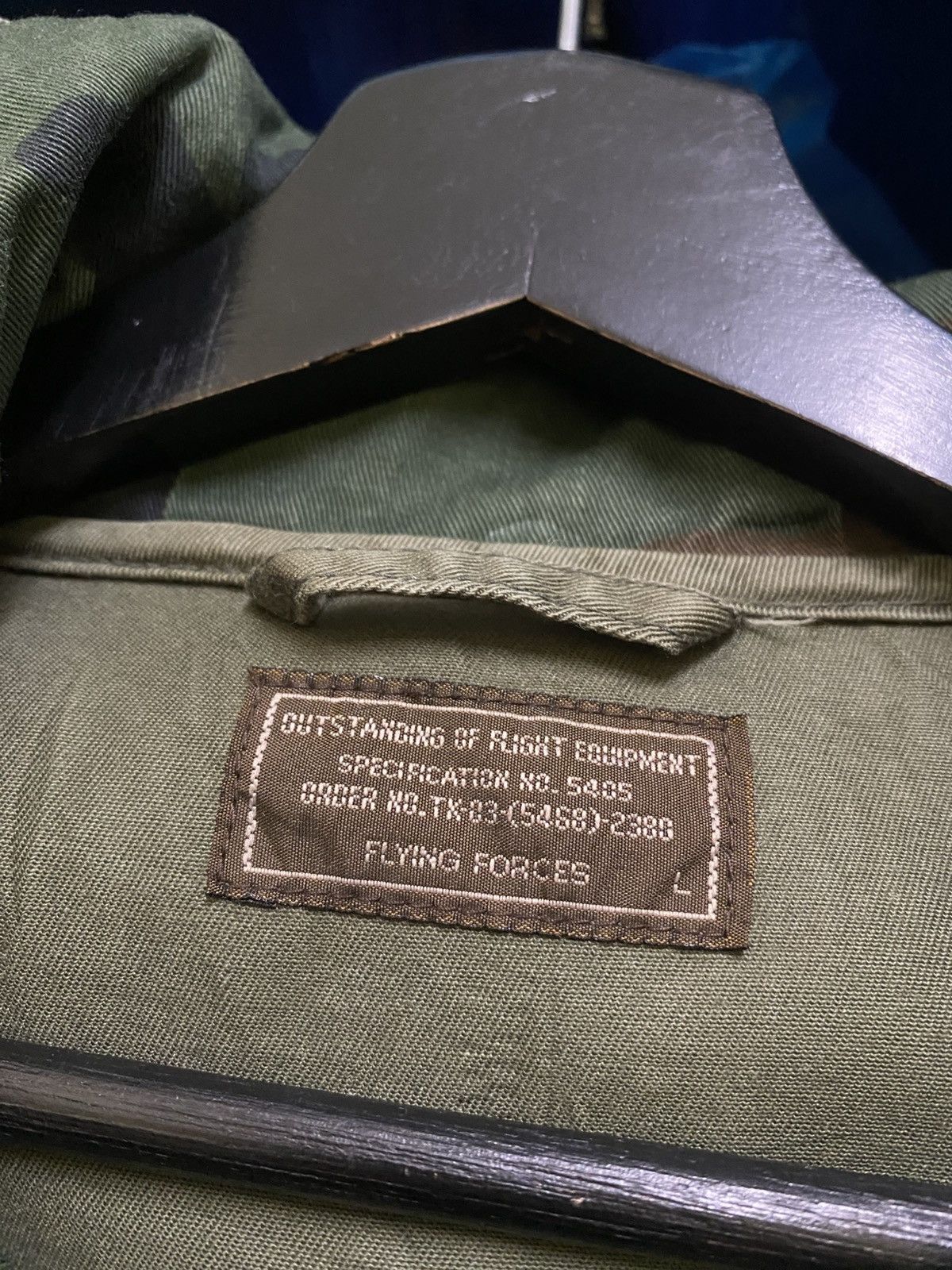 Other VINTAGE ARMY GREEN ANORAK JACKET Size US L / EU 52-54 / 3 - 4 Thumbnail