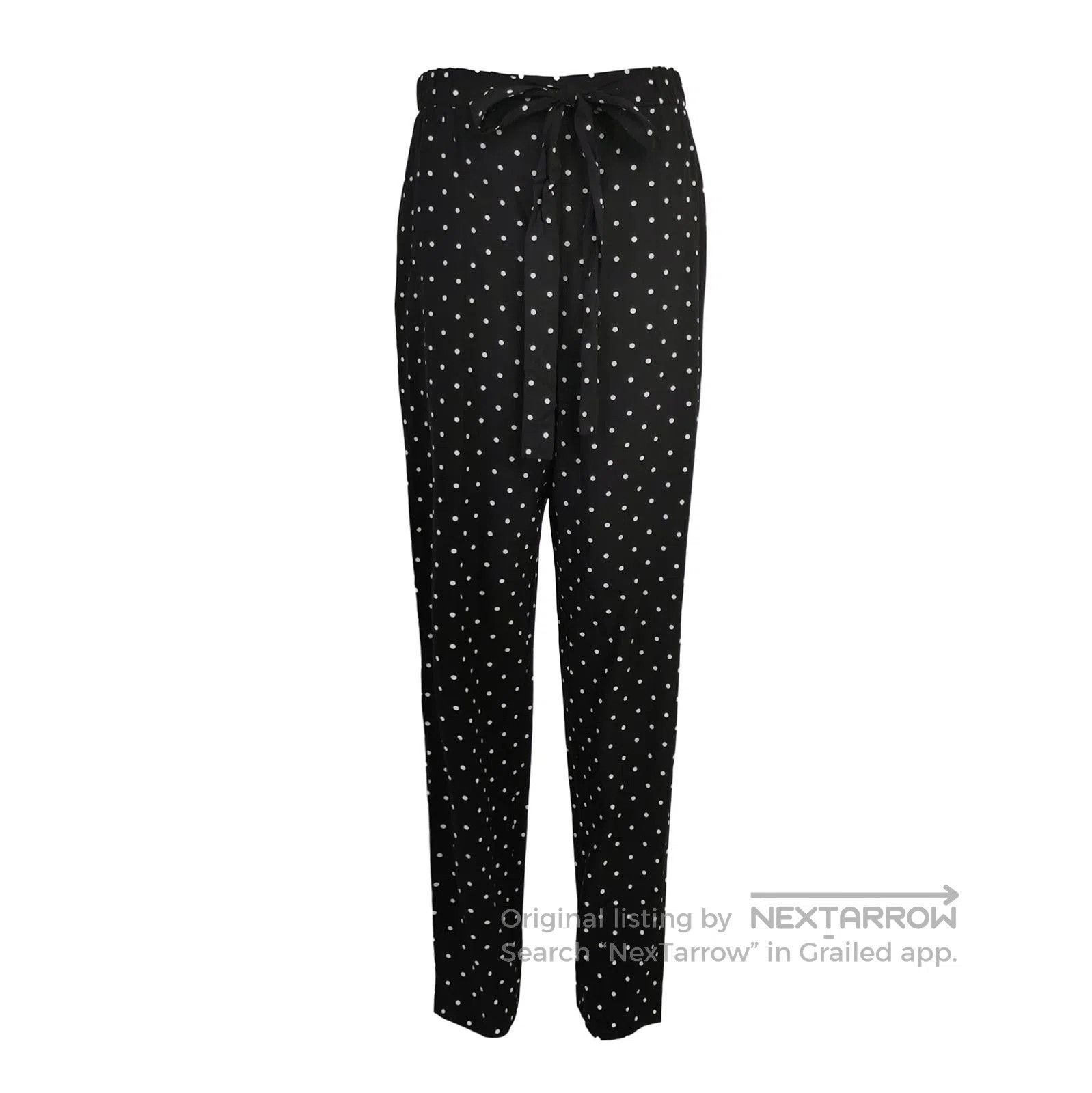 Prada Prada Polka Dot Long Pants in Black . Size 37" - 1 Thumbnail