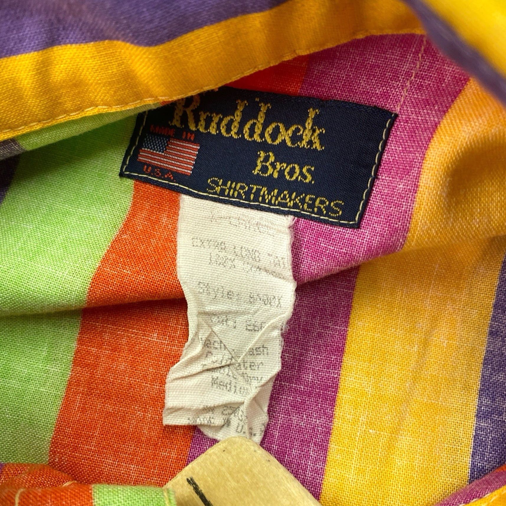 Vintage VINTAGE Ruddock Bros Western Brushpopper Striped Shirt XL Men’s Button-Up Size US XL / EU 56 / 4 - 2 Thumbnail