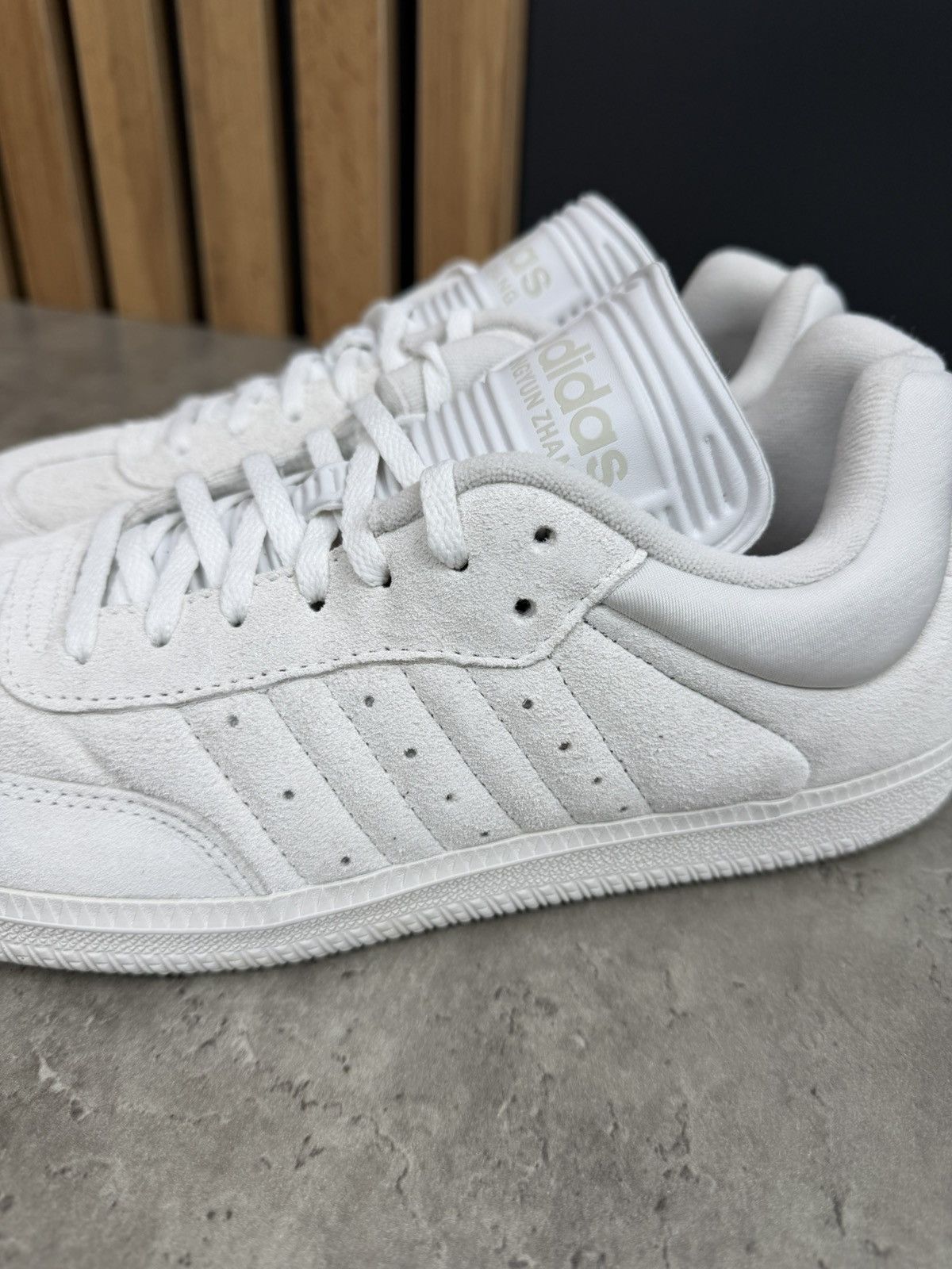 Adidas × Dingyun Zhang Adidas x Dingyun Zhang Samba White Vapour Sneakers US 8.5 Size US 8.5 / EU 41-42 - 2 Thumbnail