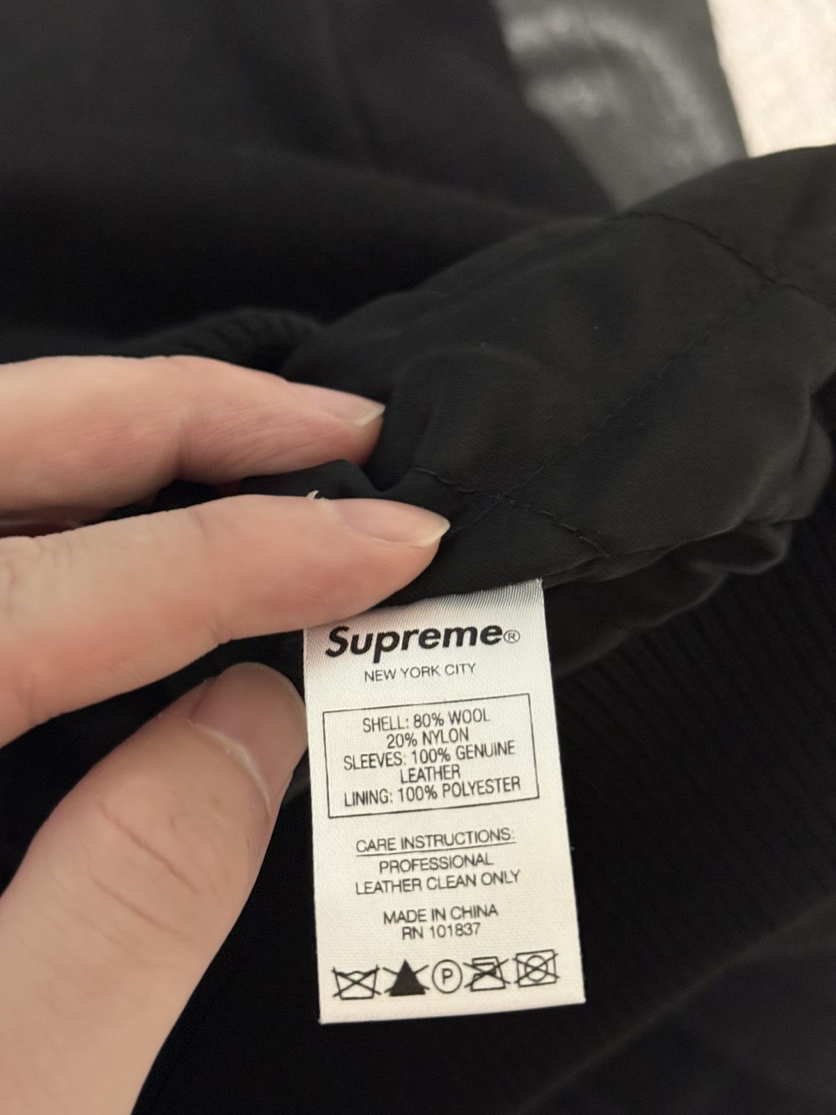 Supreme Supreme purple motion logo varsity Jacket Size US S / EU 44-46 / 1 - 4 Thumbnail