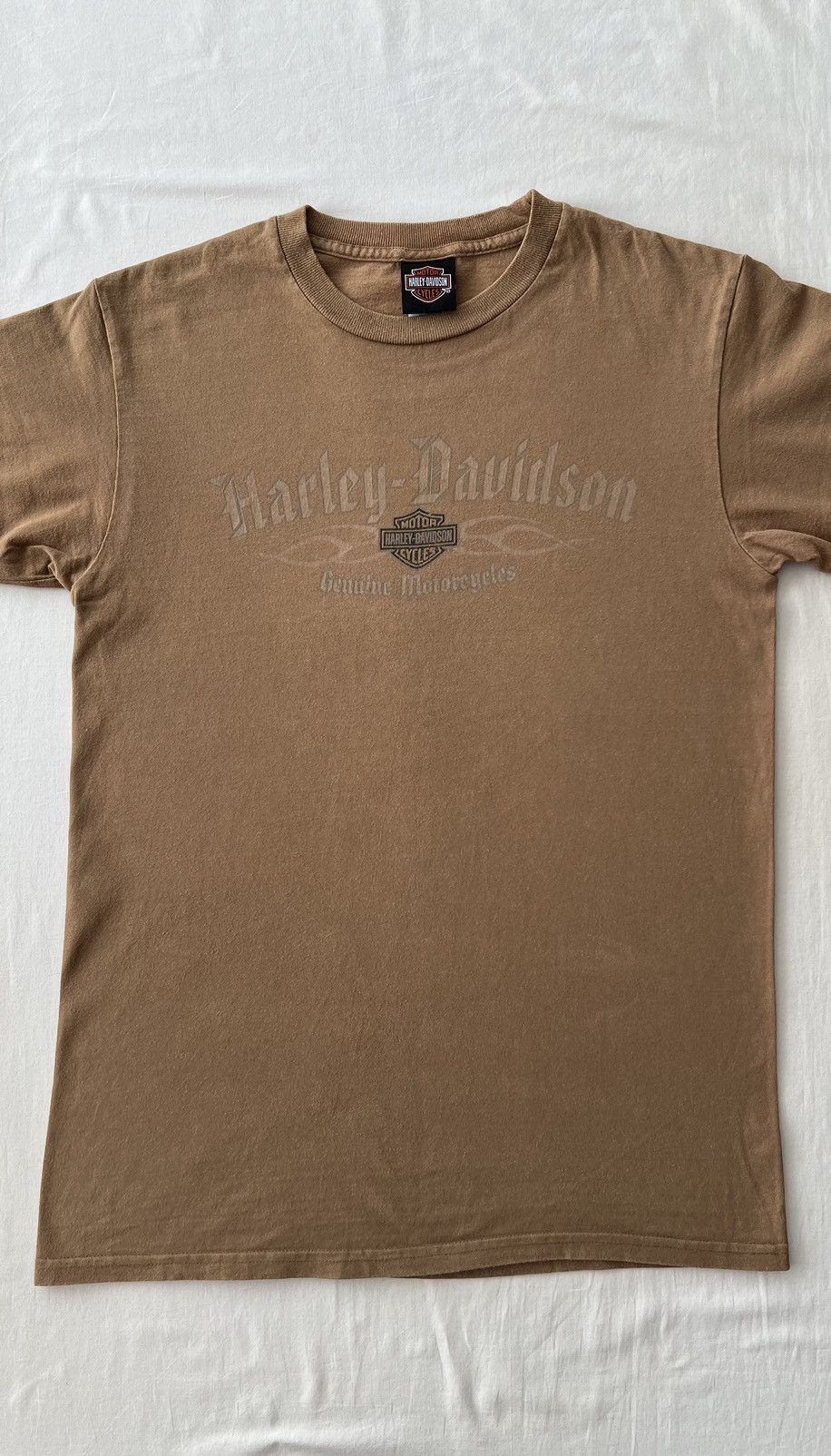 Harley Davidson Vintage 2000s Harley Davidson Eagle Orlando Florida USA Tee Size US M / EU 48-50 / 2 - 3 Thumbnail