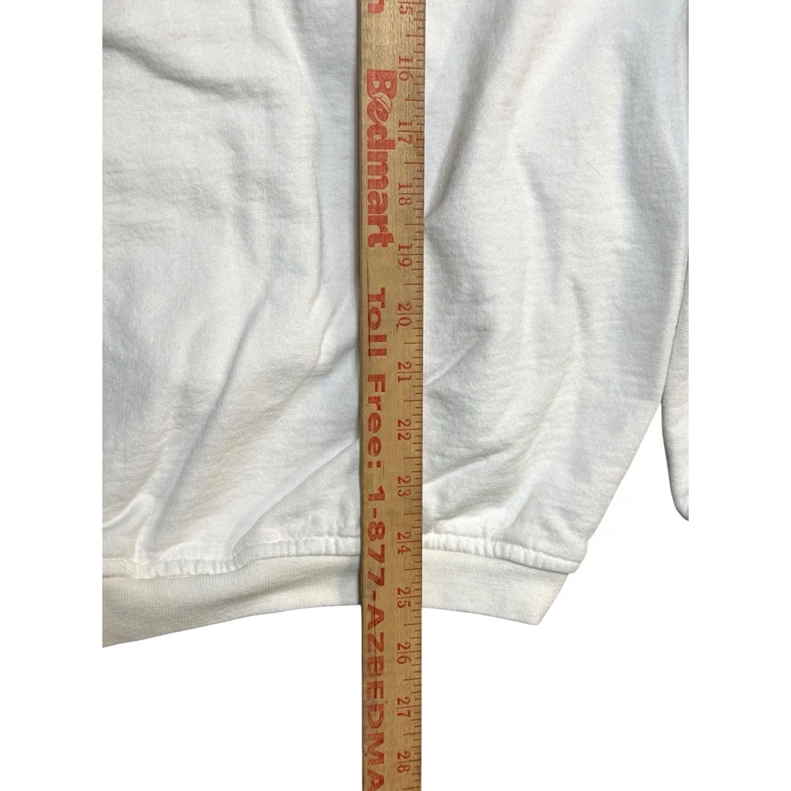 Vintage VINTAGE Golds Gym Sweatshirt L White Rare Honolulu Hawaii Mens Size US L / EU 52-54 / 3 - 3 Thumbnail