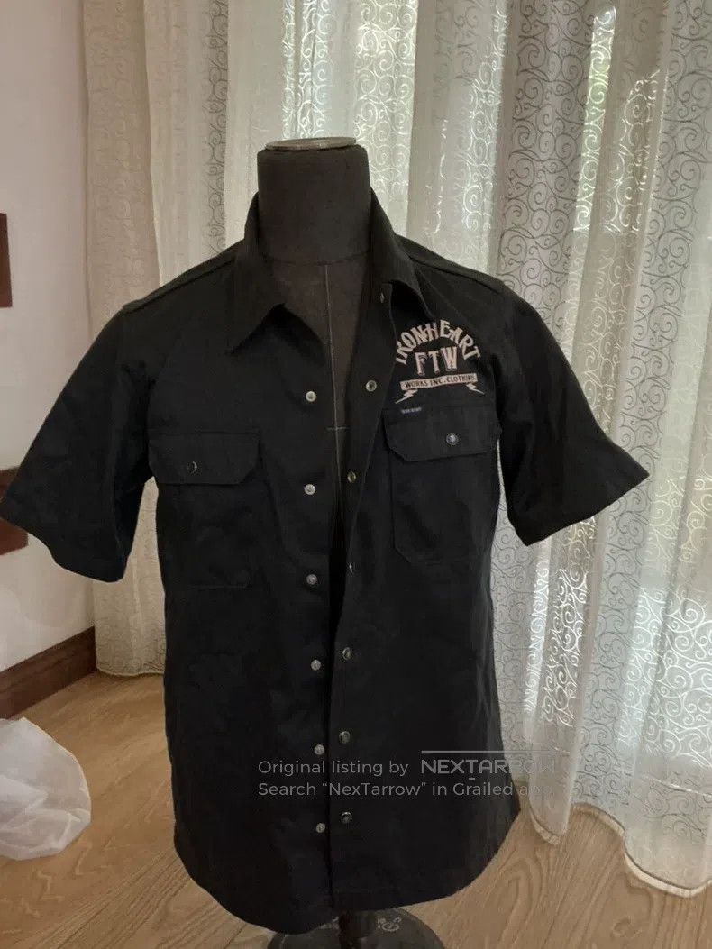 Iron Heart Iron Heart Short-sleeved shirt Size US L / EU 52-54 / 3 - 1 Thumbnail