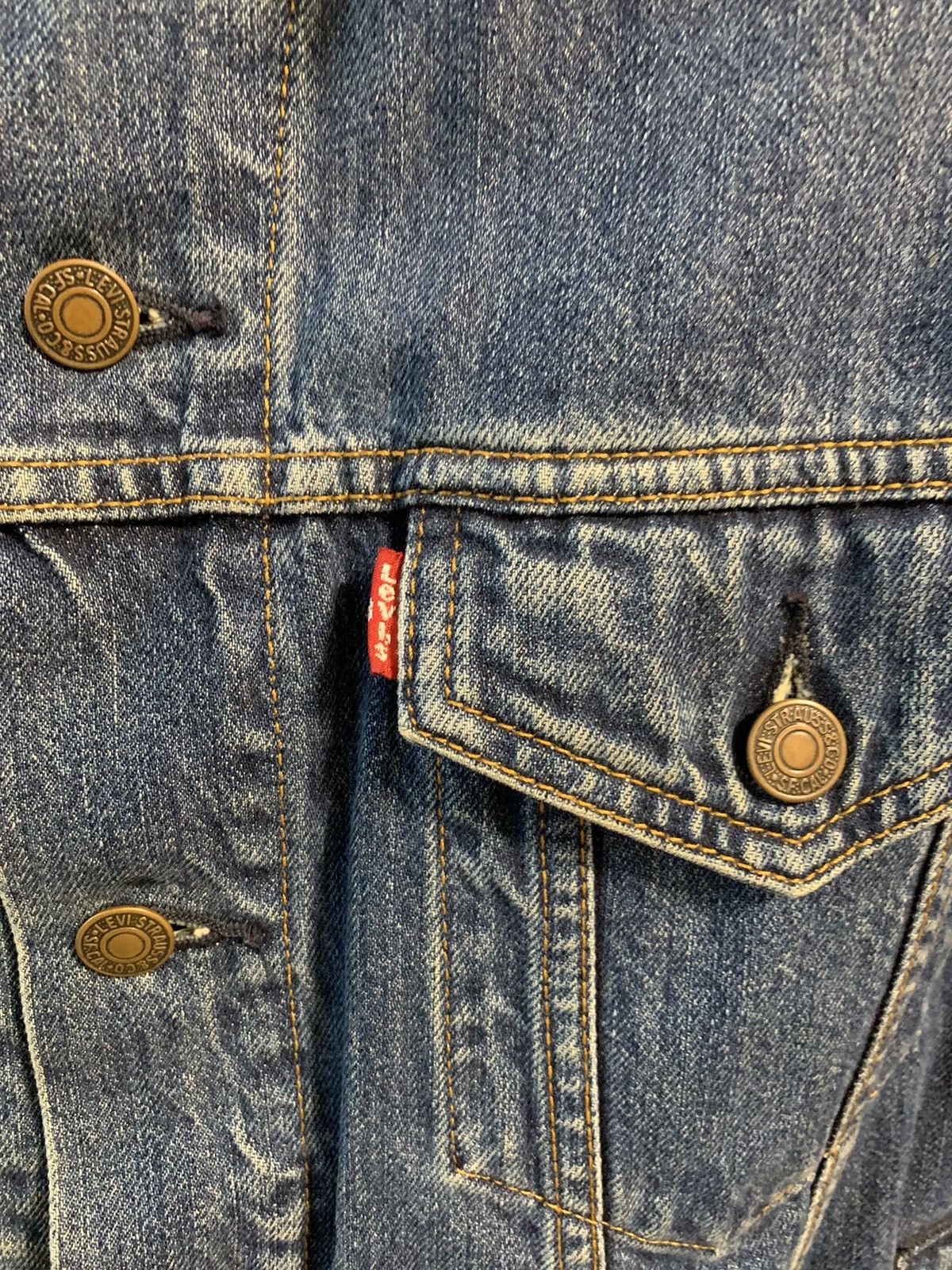 Levi's Levi’s Hand Painting Darkwing Duck Denim Jacket Size US M / EU 48-50 / 2 - 5 Thumbnail