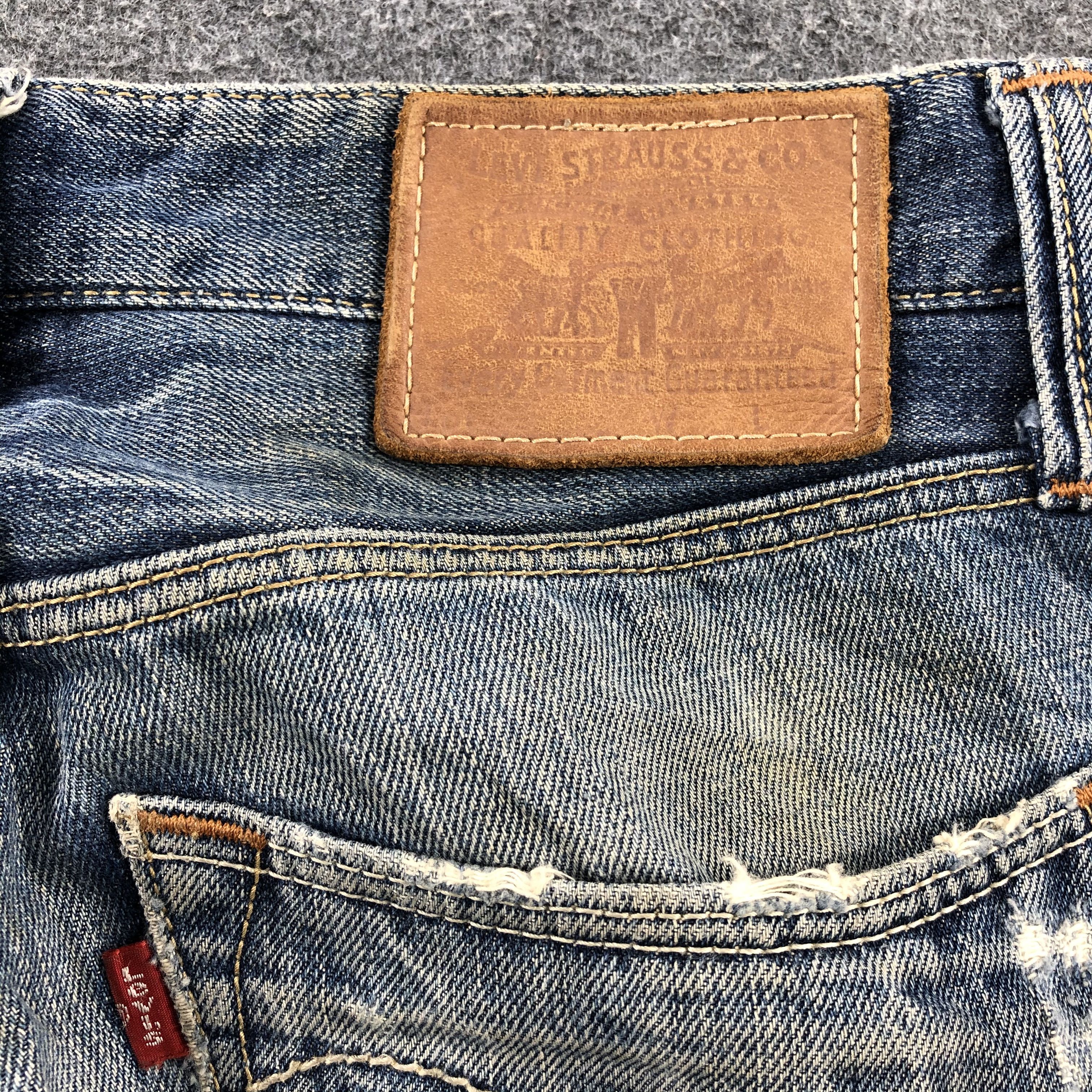 Levi's × Vintage Vintage Blue Wash Levis 505 Slim Jeans-JM1958 Size US 32 / EU 48 - 6 Thumbnail