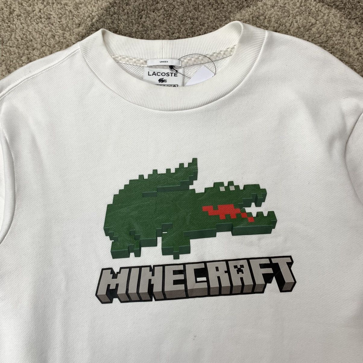 Lacoste LACOSTE X MINECRAFT Sweatshirt Crewneck Size US S / EU 44-46 / 1 - 4 Thumbnail