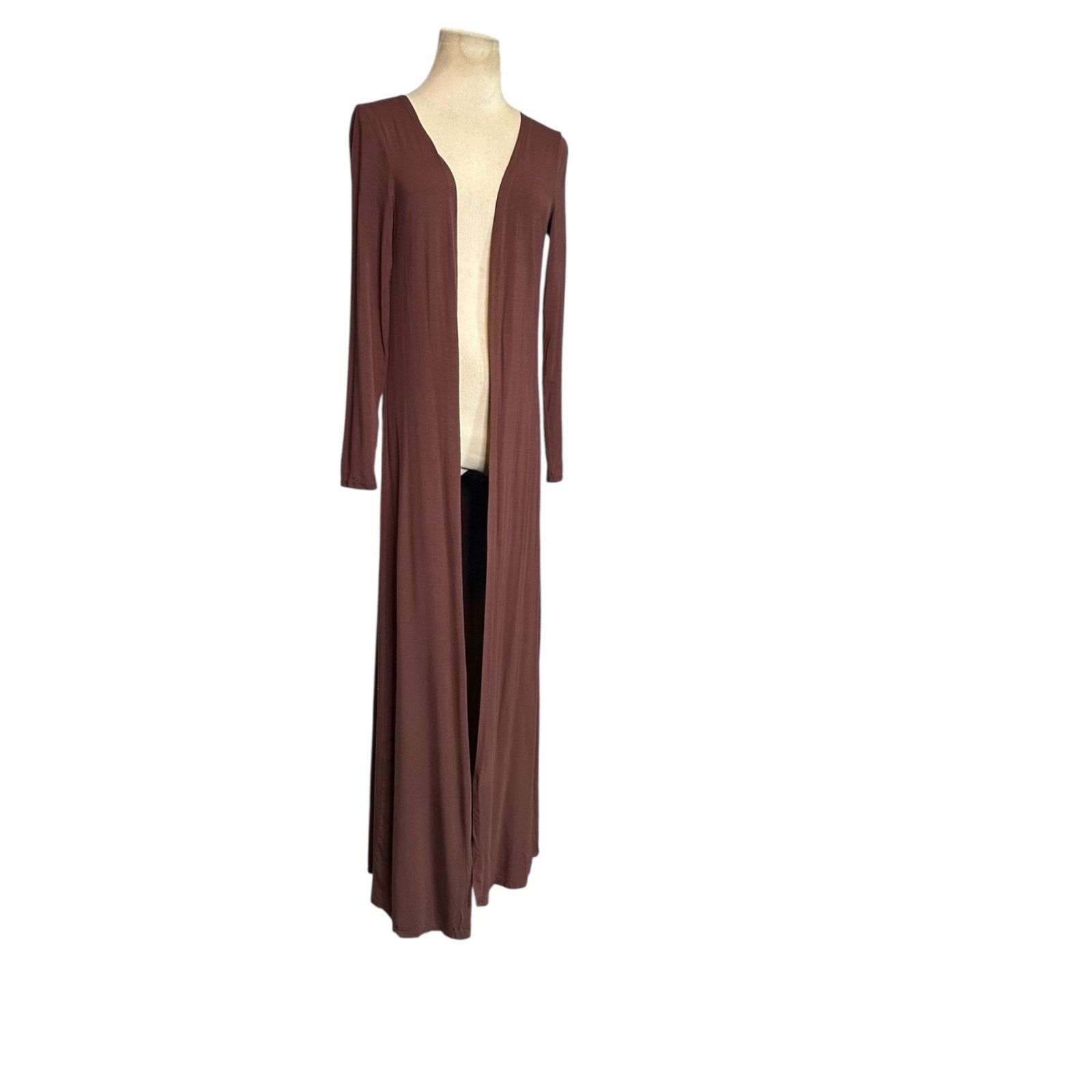 Shein Shein brown long sleeves long kimono size XS Size XS / US 0-2 / IT 36-38 - 12 Thumbnail