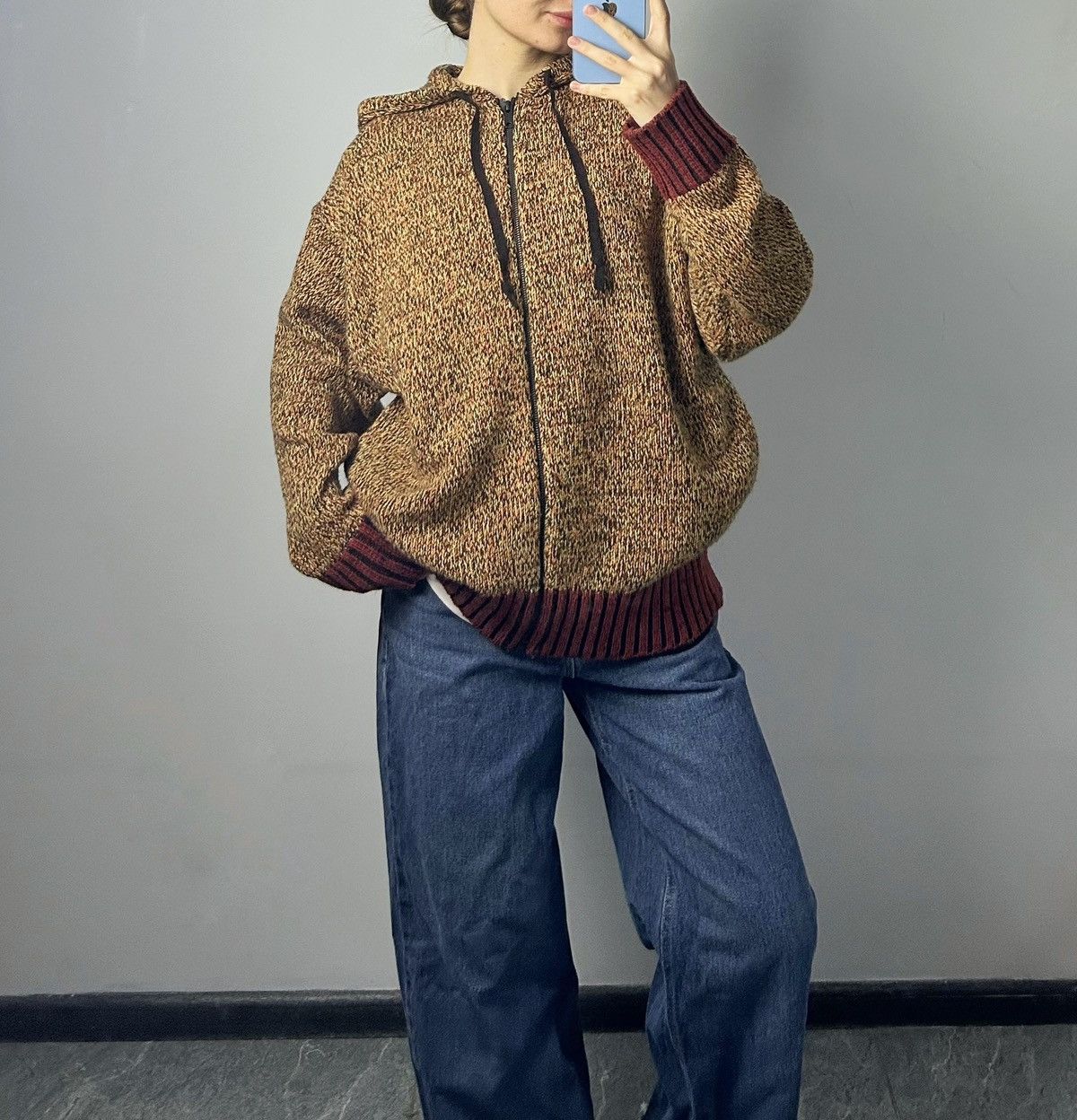 Marni × Uniqlo Knit hoodie Marni Uniqlo brown vintage zip small Size US S / EU 44-46 / 1 - 5 Thumbnail