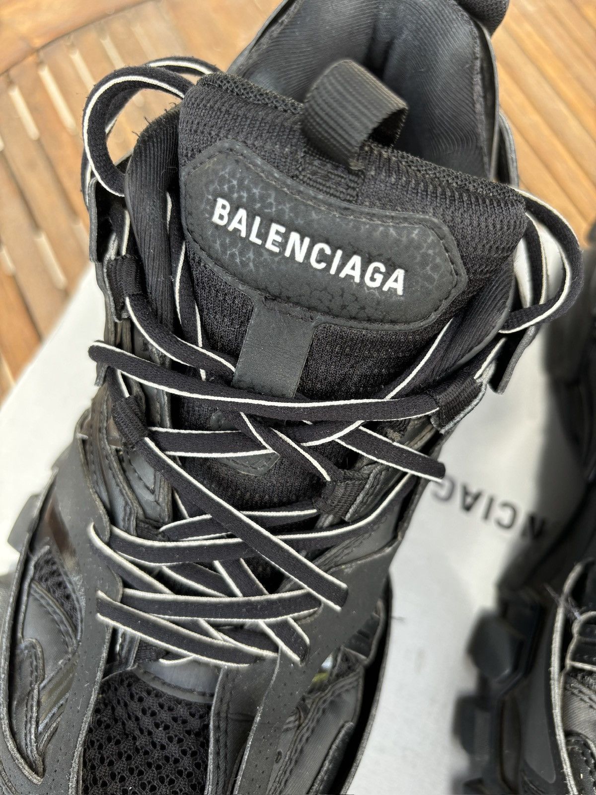 Balenciaga Balenciaga Track Runner V2 Black Size US 9 / EU 42 - 6 Thumbnail