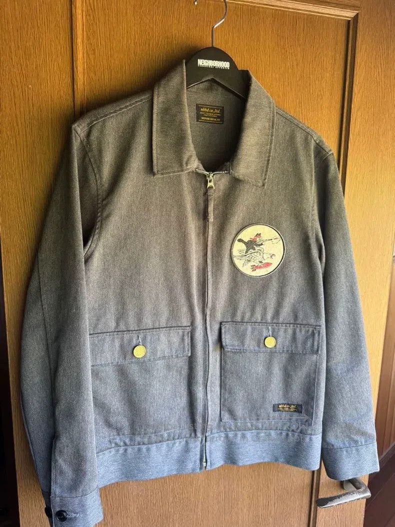 Neighborhood Neighborhood Patch Printed Work Jacket Size US M / EU 48-50 / 2 - 1 Thumbnail