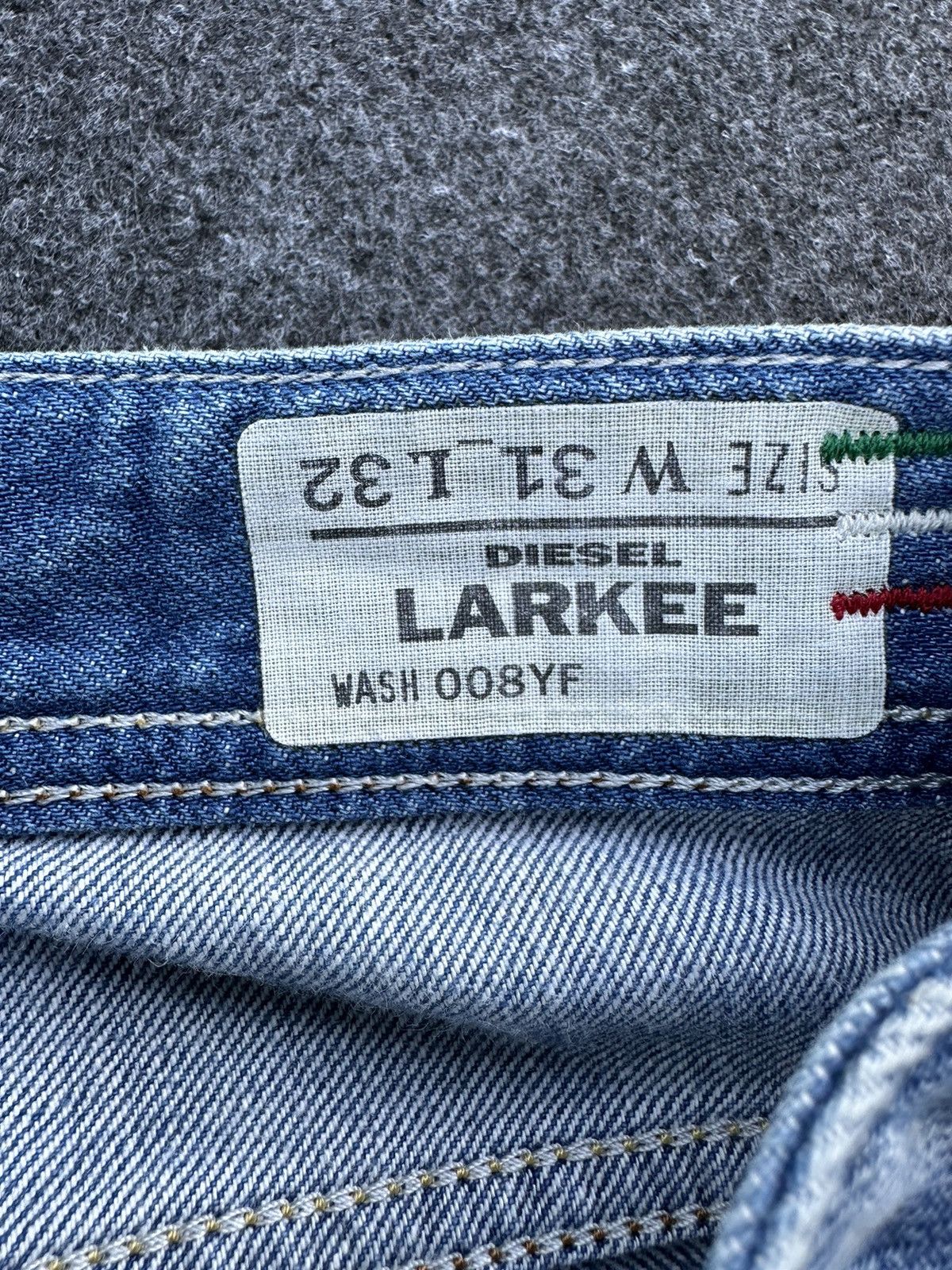 Diesel Vintage Diesel Industries Washed Denim 31x33 D48 Size US 31 - 12 Thumbnail