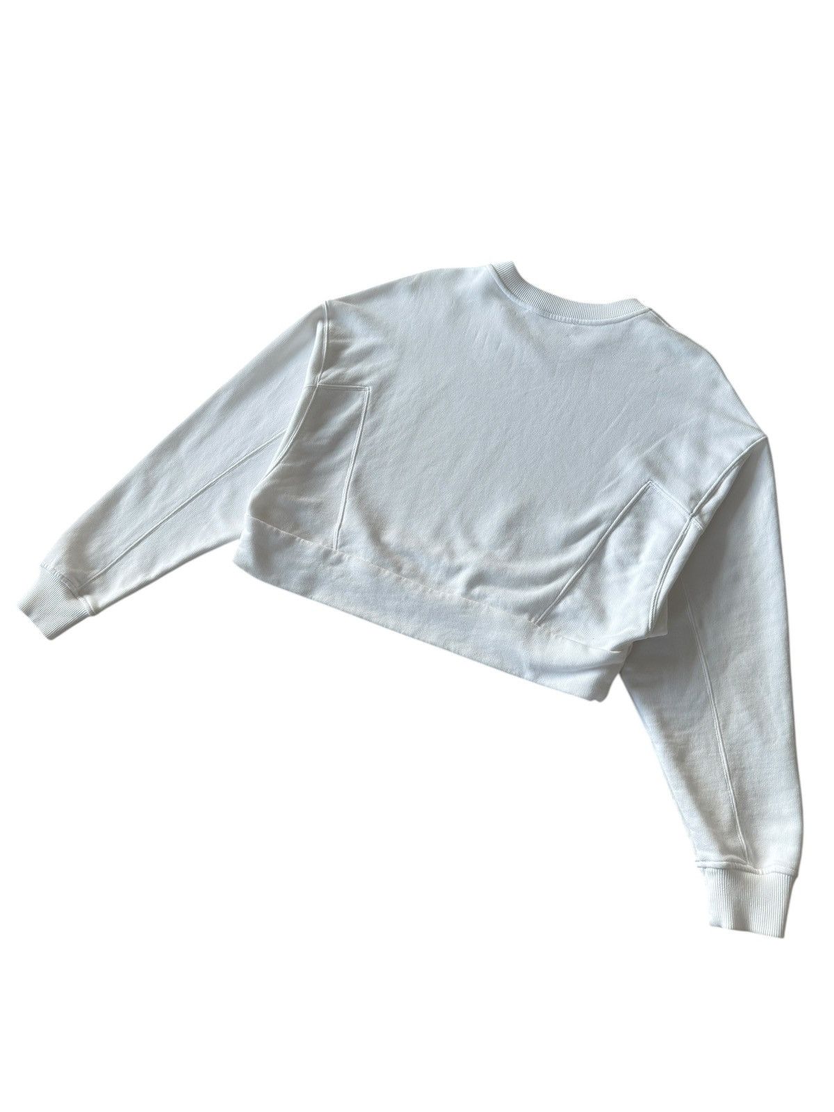 Givenchy Givenchy Cropped Graphic Logo Crewneck Sweater Size S / US 4 / IT 40 - 4 Thumbnail