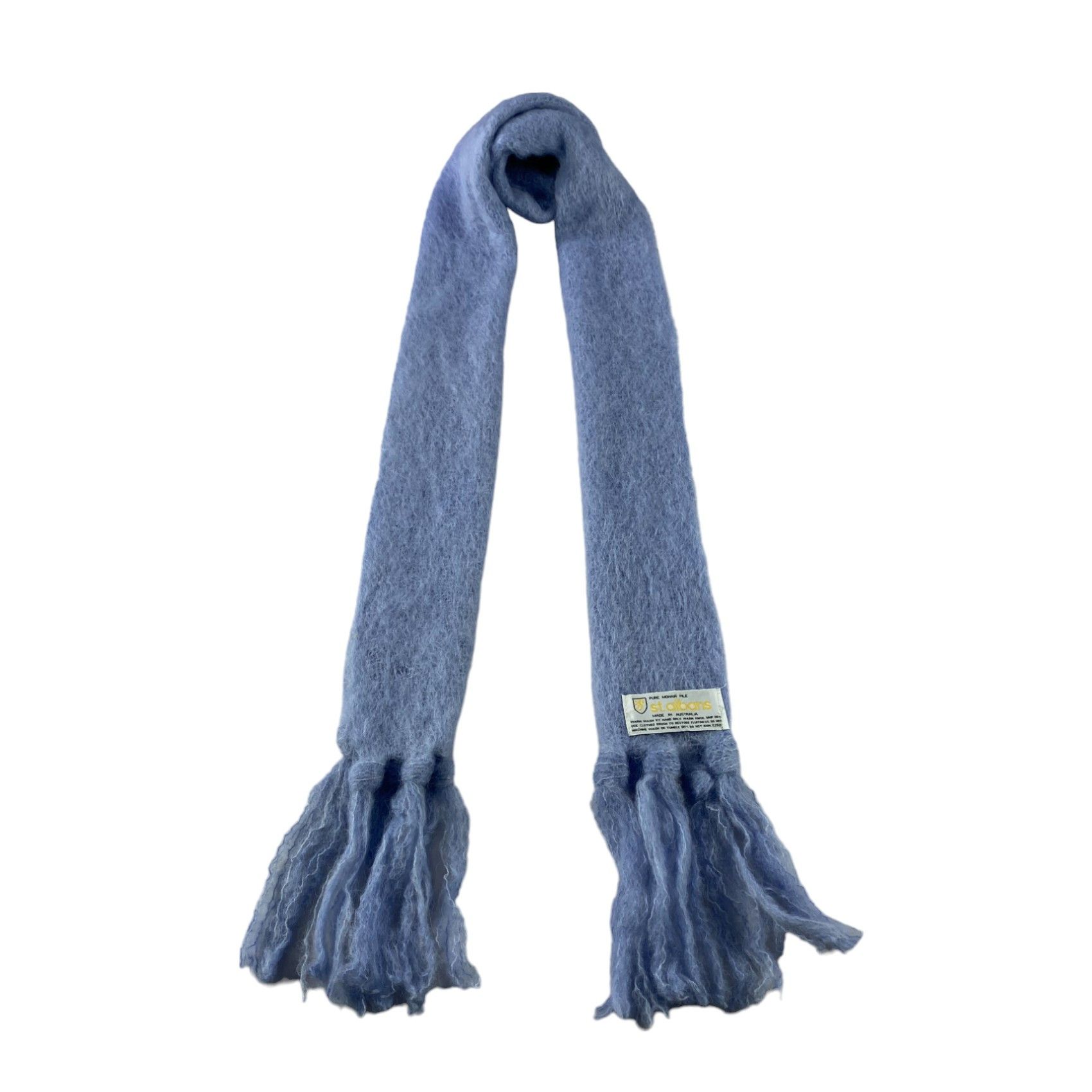 Vintage Mohair Scarf / Muffler / Neckwear Size ONE SIZE - 1 Thumbnail
