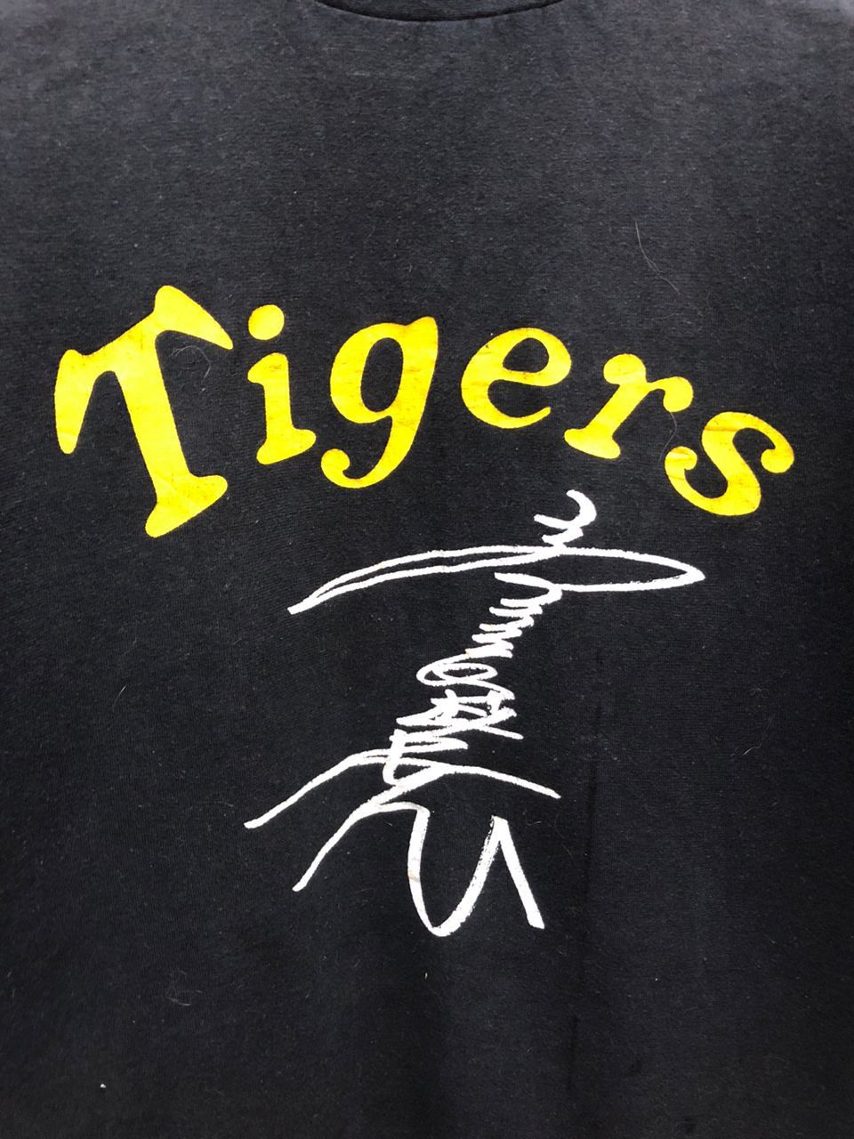 MLB vintage MLB NPB Hanshin Tigers X takeshi single stich Size US M / EU 48-50 / 2 - 6 Thumbnail