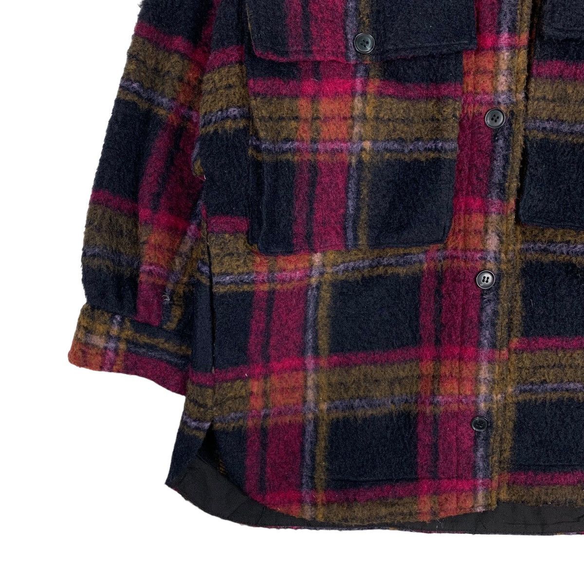 Zara ZARA Checked Tartan Flannel Jacket Size S-M #0612-C28 Size S / US 4 / IT 40 - 5 Thumbnail