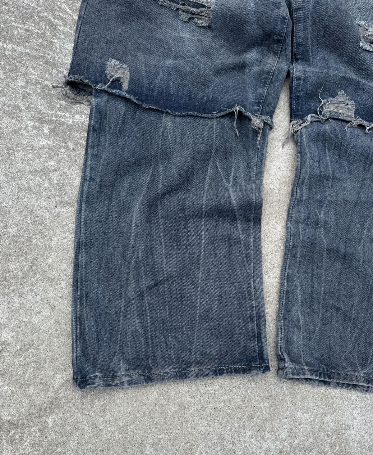 Other Vintage y2k opium streetwear avantgarde rare wide jeans Size US 34 / EU 50 - 5 Thumbnail