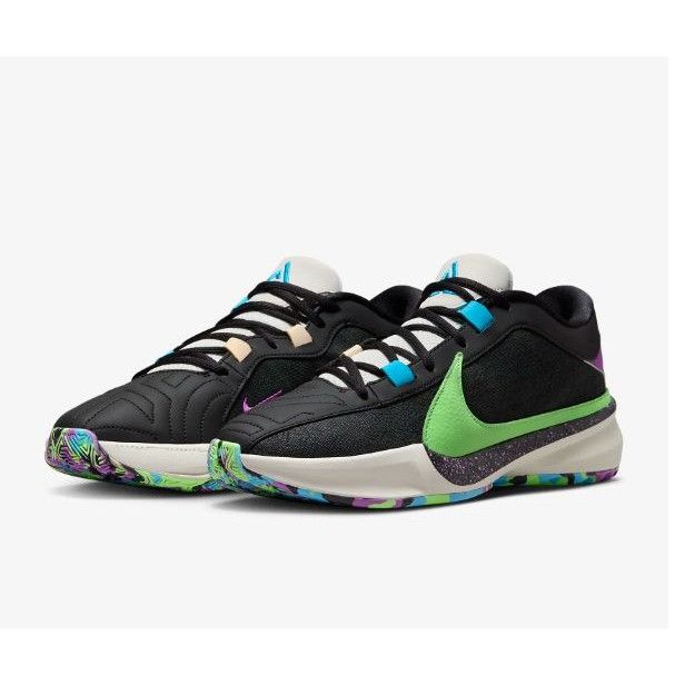 image of Nike Zoom Freak 5 “Made In Sepolia” Basketball Shoes - Size in Black, Men's