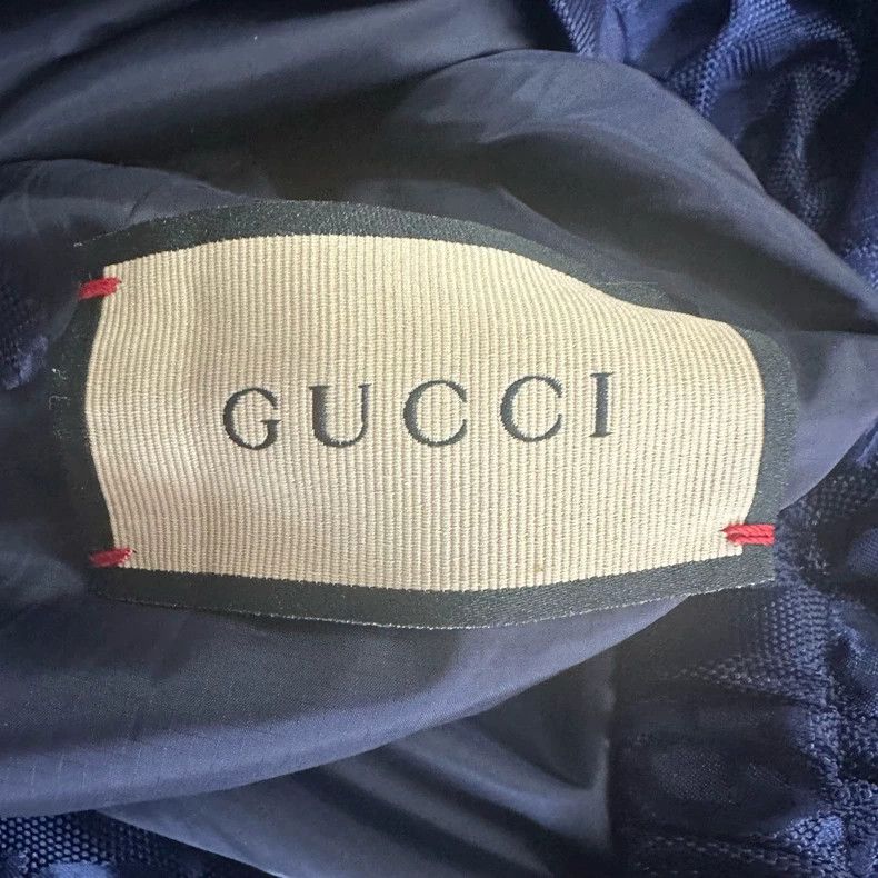 Gucci Gucci FW22Logo Jaccard Hooded Jacket 2502-Nextarrow Size US M / EU 48-50 / 2 - 5 Thumbnail