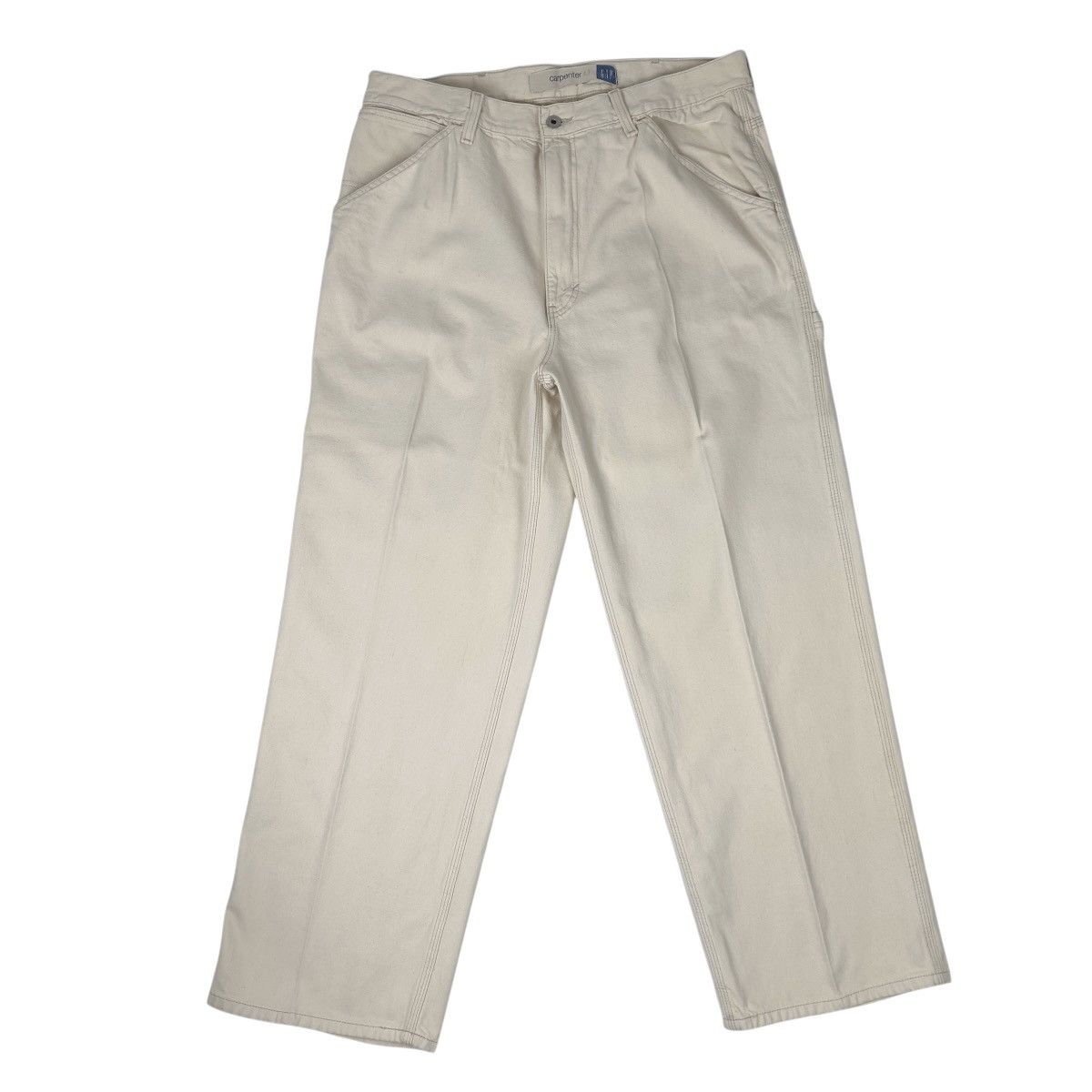 Gap Vintage Gap Carpenter Workwear Khaki Baggy Pants Skate Size US 38 / EU 54 - 1 Thumbnail