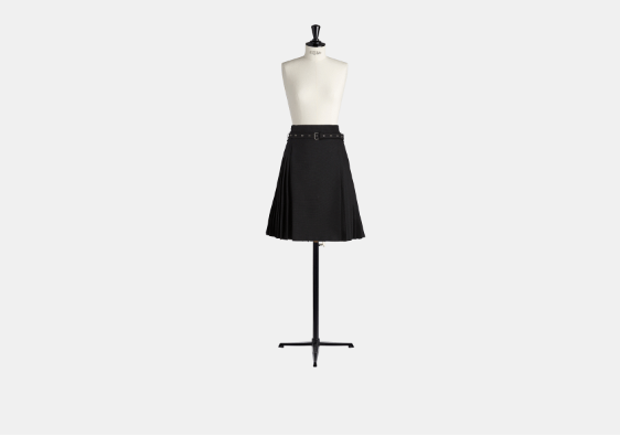 image of Dior O1Bcso1Str0224 Skirt In Black, Women's (Size 32)