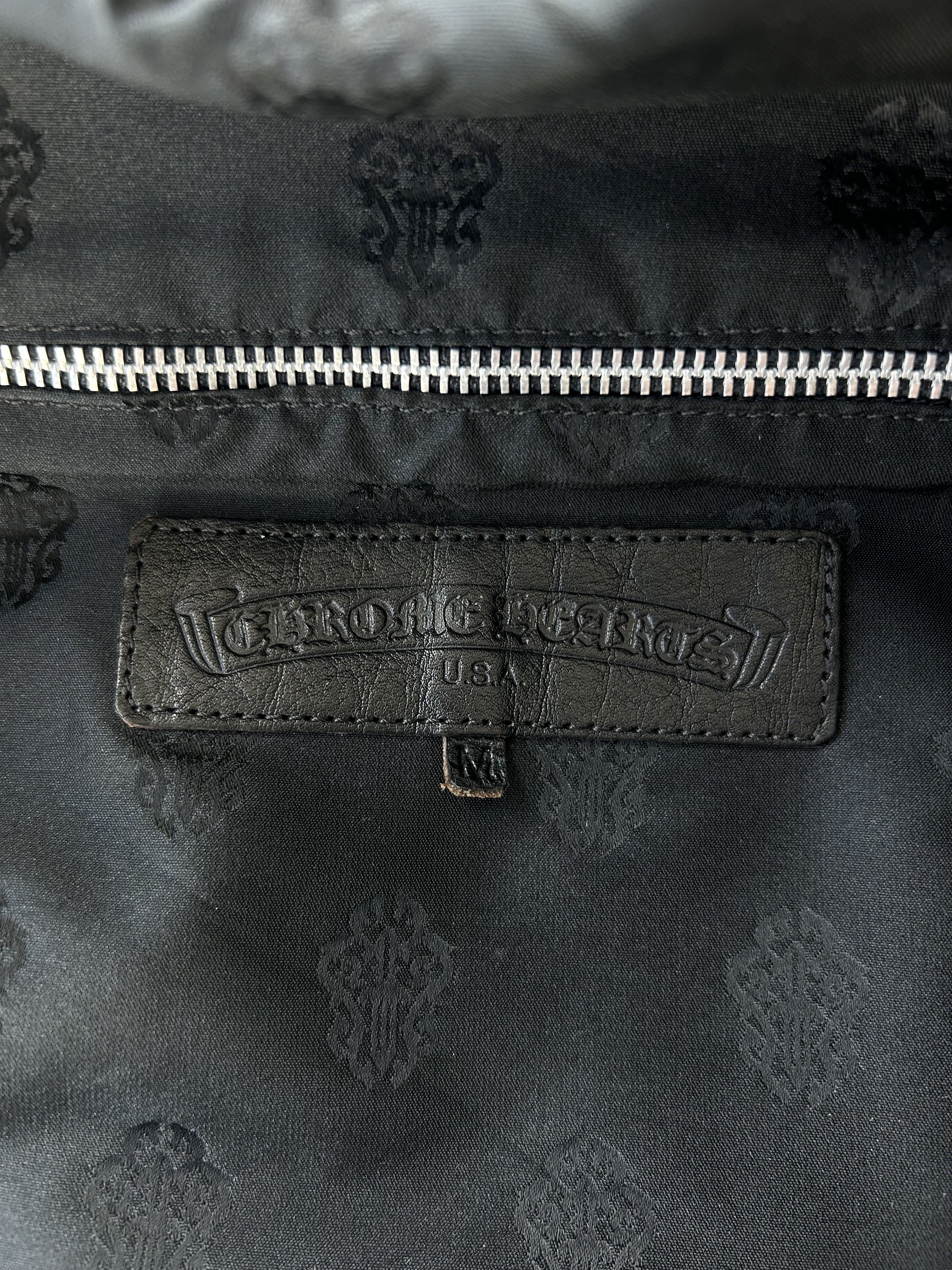 Chrome Hearts Chrome Hearts Black Nylon & Leather Duffel Bag Size ONE SIZE - 6 Thumbnail