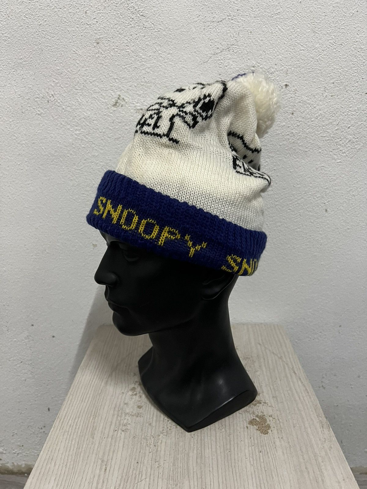 Peanuts × Vintage Vintage Snoopy Cartoon Beanie Hat Size ONE SIZE - 3 Thumbnail