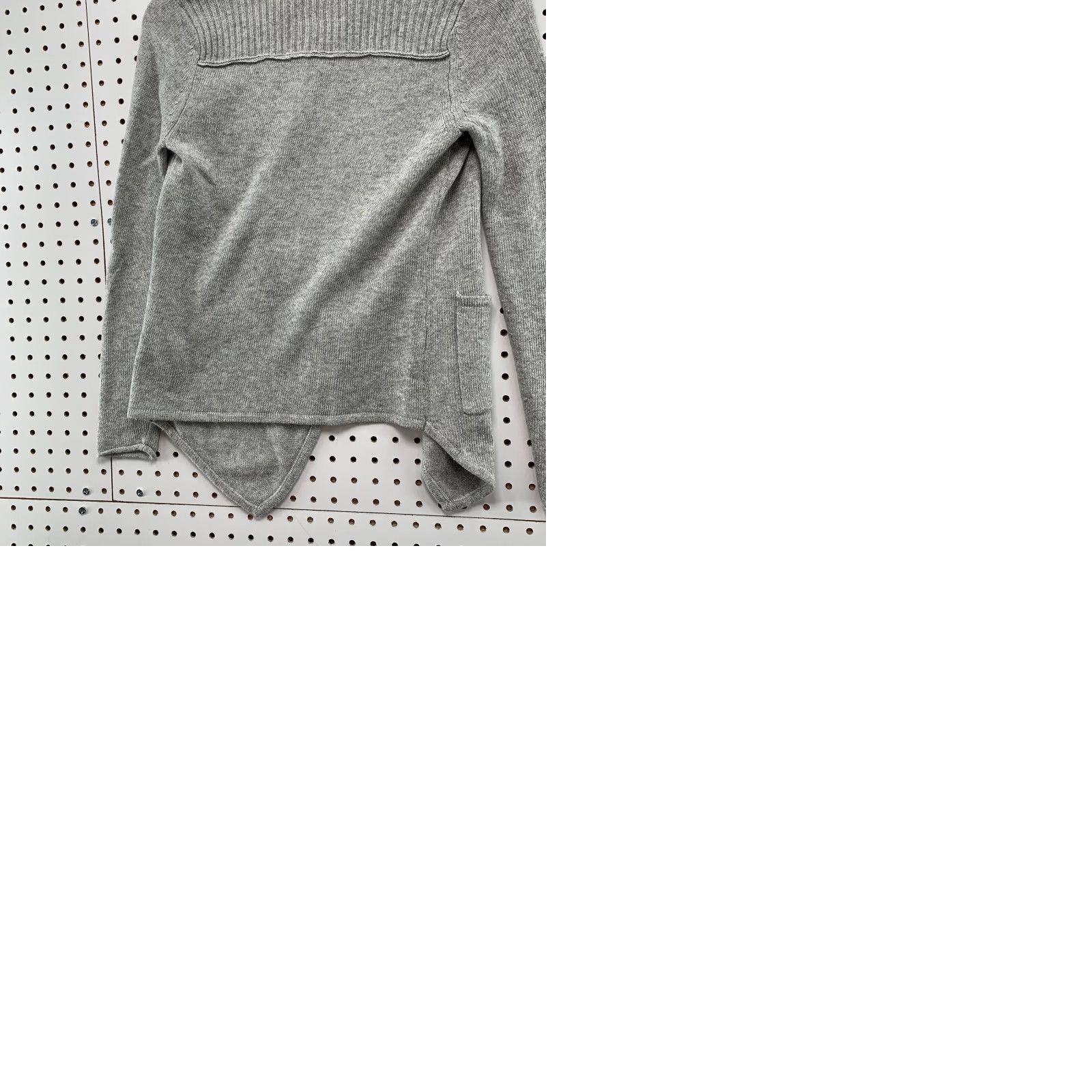Banana Republic Banana Republic Wool Cardigan Sweater Women Small Gray Open Front Shawl Business Cardigan Size S / US 4 / IT 40 - 9 Thumbnail
