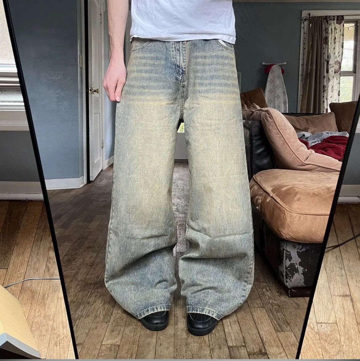 Other Sand washed denim Size US 34 / EU 50 - 3 Thumbnail