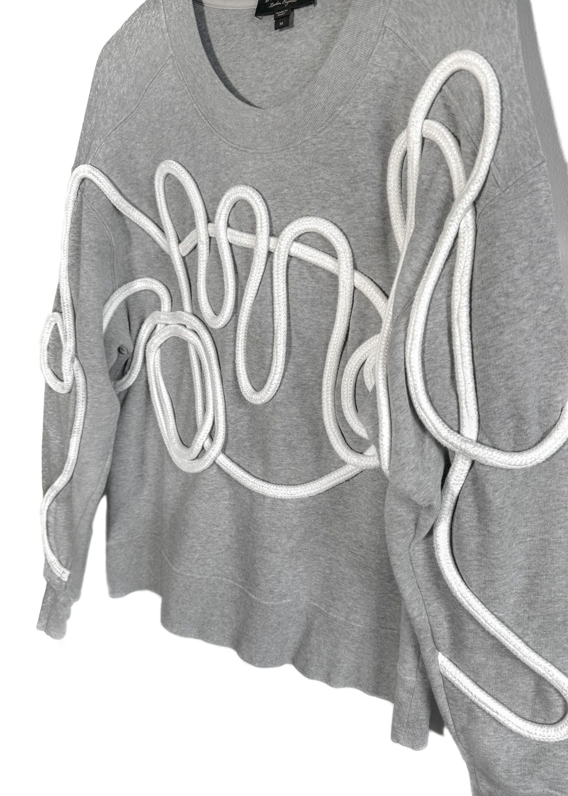 Burberry Burberry 2017 Limited Edition Rope Grey Unisex Sweatshirt Size US M / EU 48-50 / 2 - 2 Thumbnail