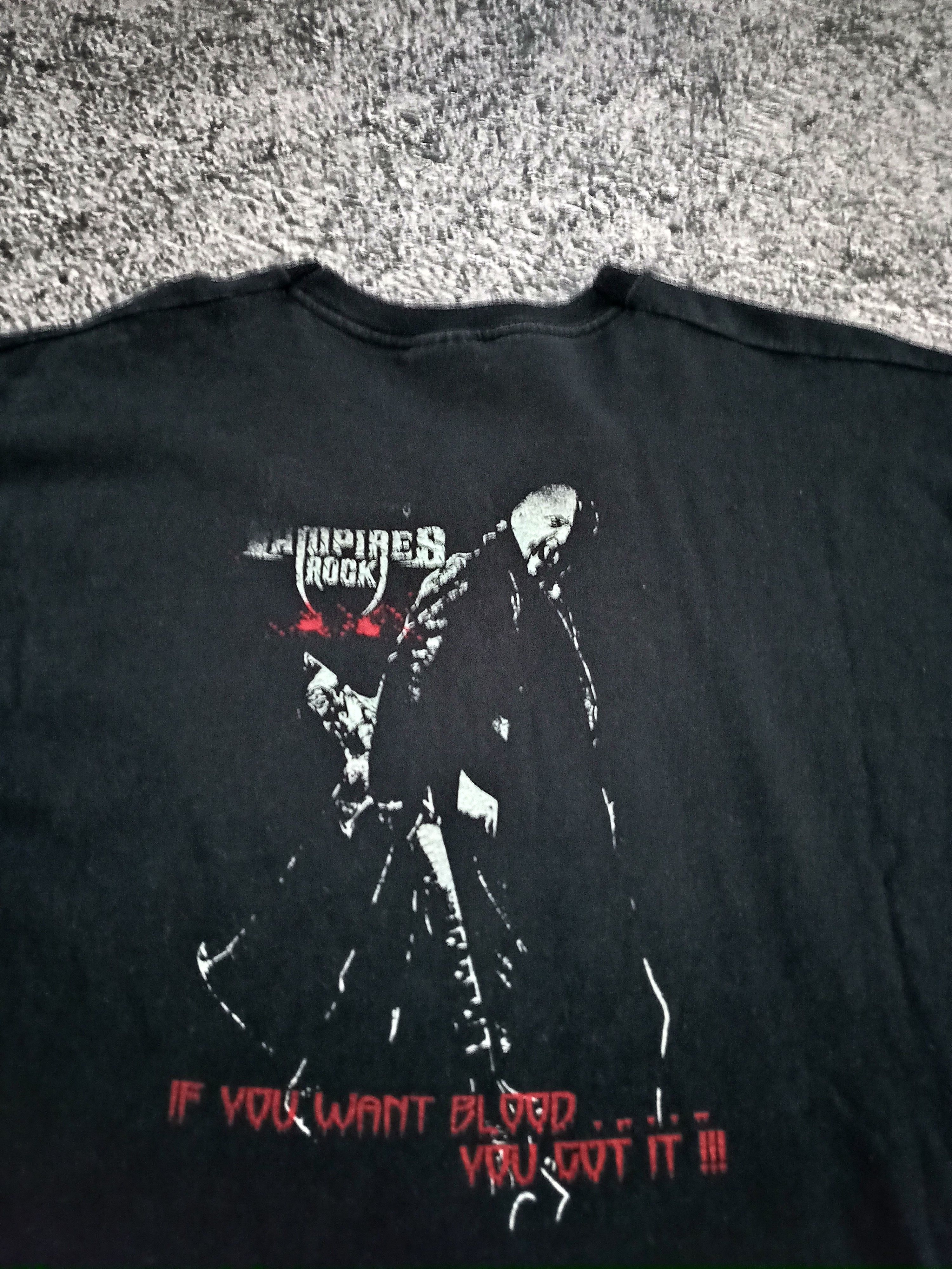 Band Tees × Vintage Vampires rock tee Size US XXL / EU 58 / 5 - 4 Thumbnail