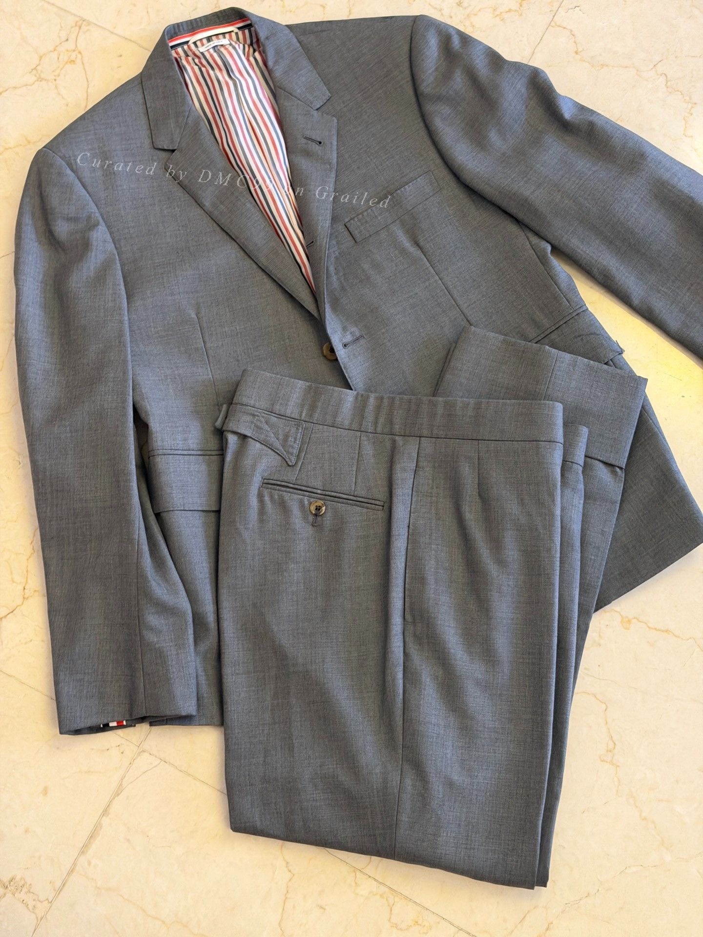 Thom Browne Thom Browne 100% Wool Suit Size US M / EU 48-50 / 2 - 1 Thumbnail